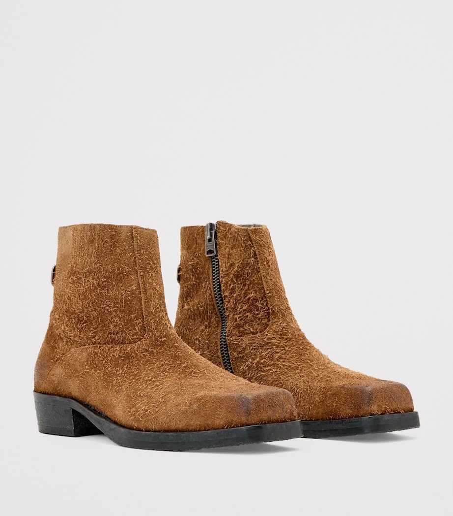 Suede Orla Ankle Boots TERRACOTTA BROWN Image 2