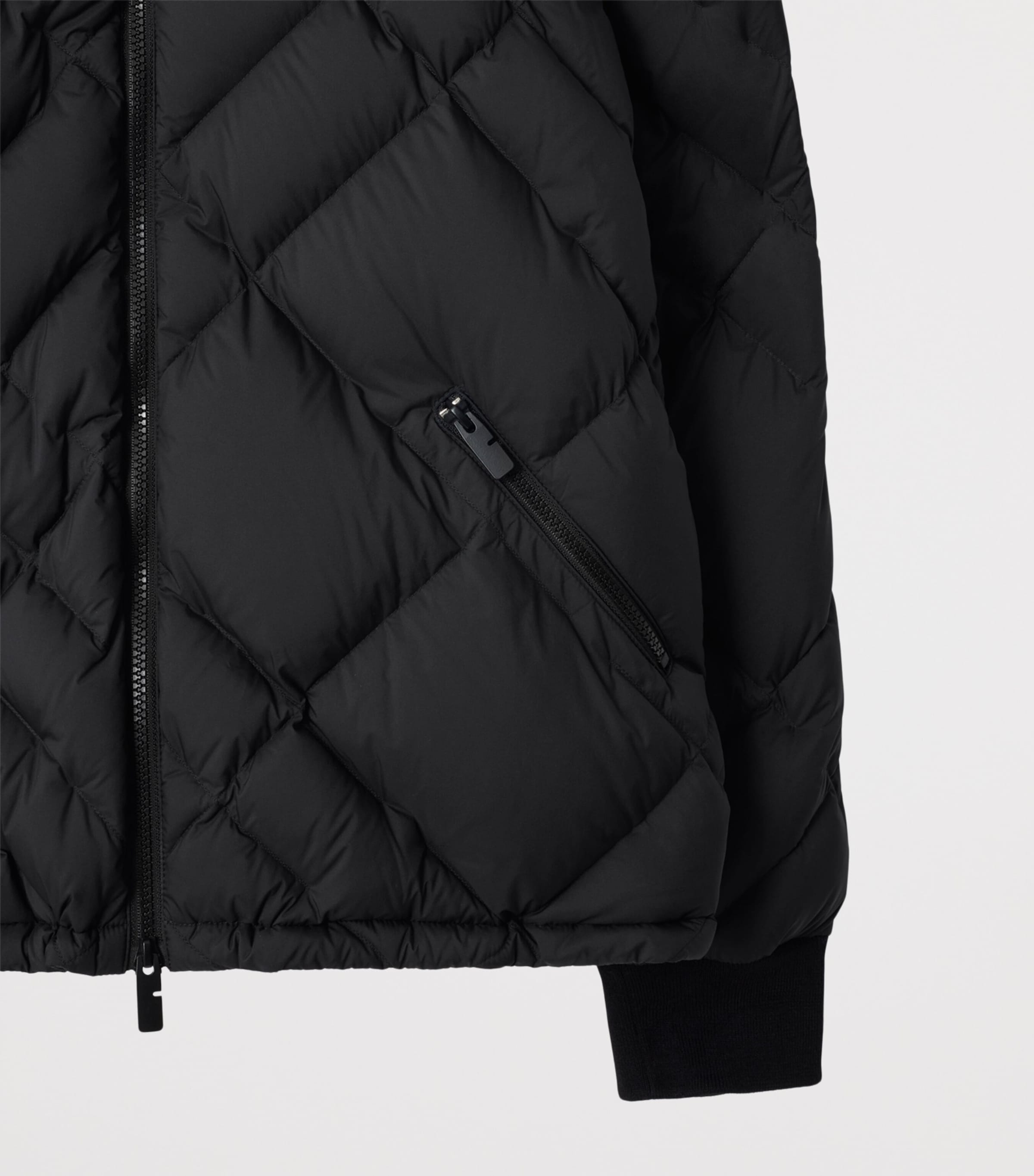 Check Doversgreen Puffer Jacket BLACK Image 4