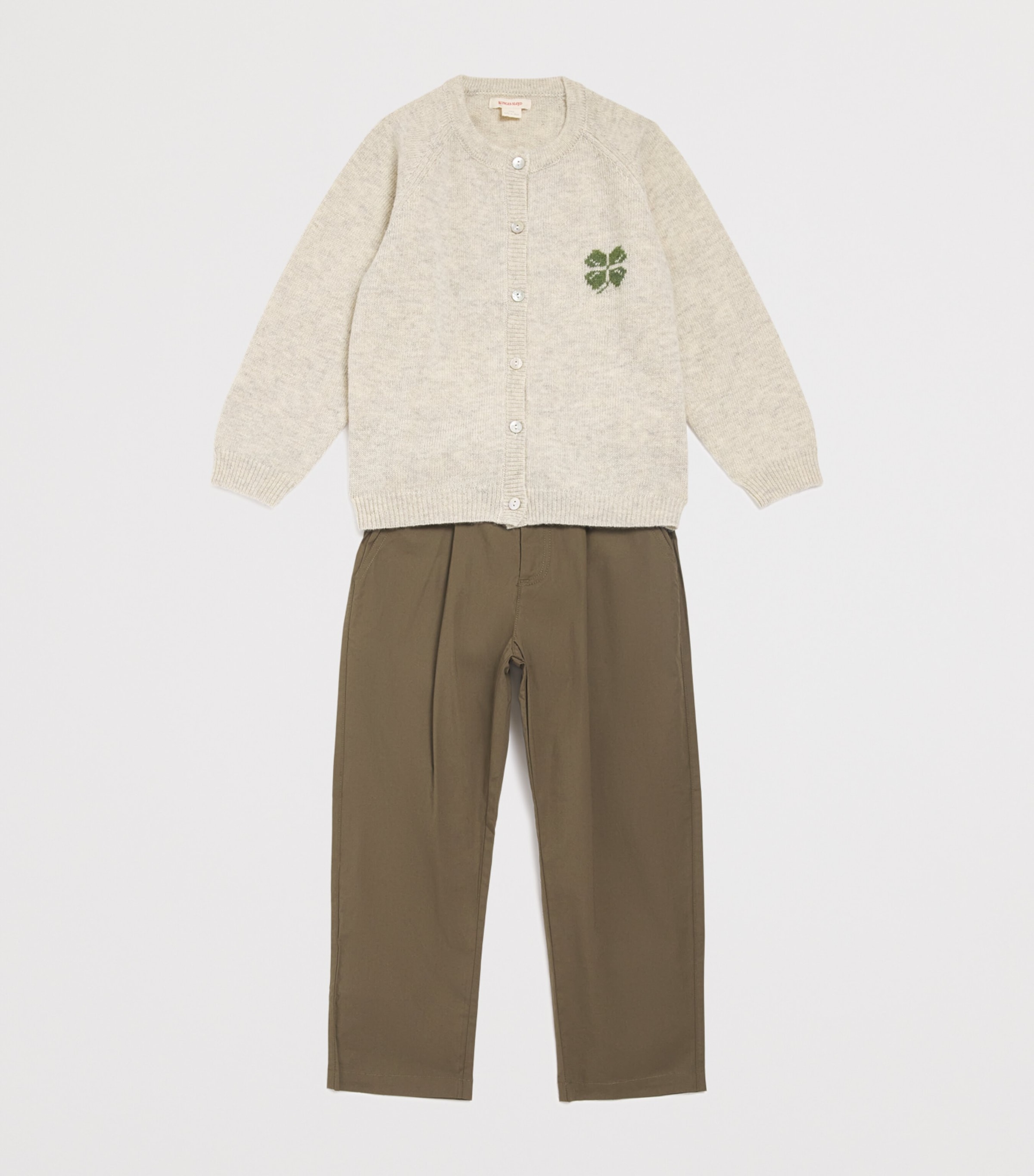 Organic Cotton-Blend Chim Chinos (18 Months- 10 Years) BEECH Image 3