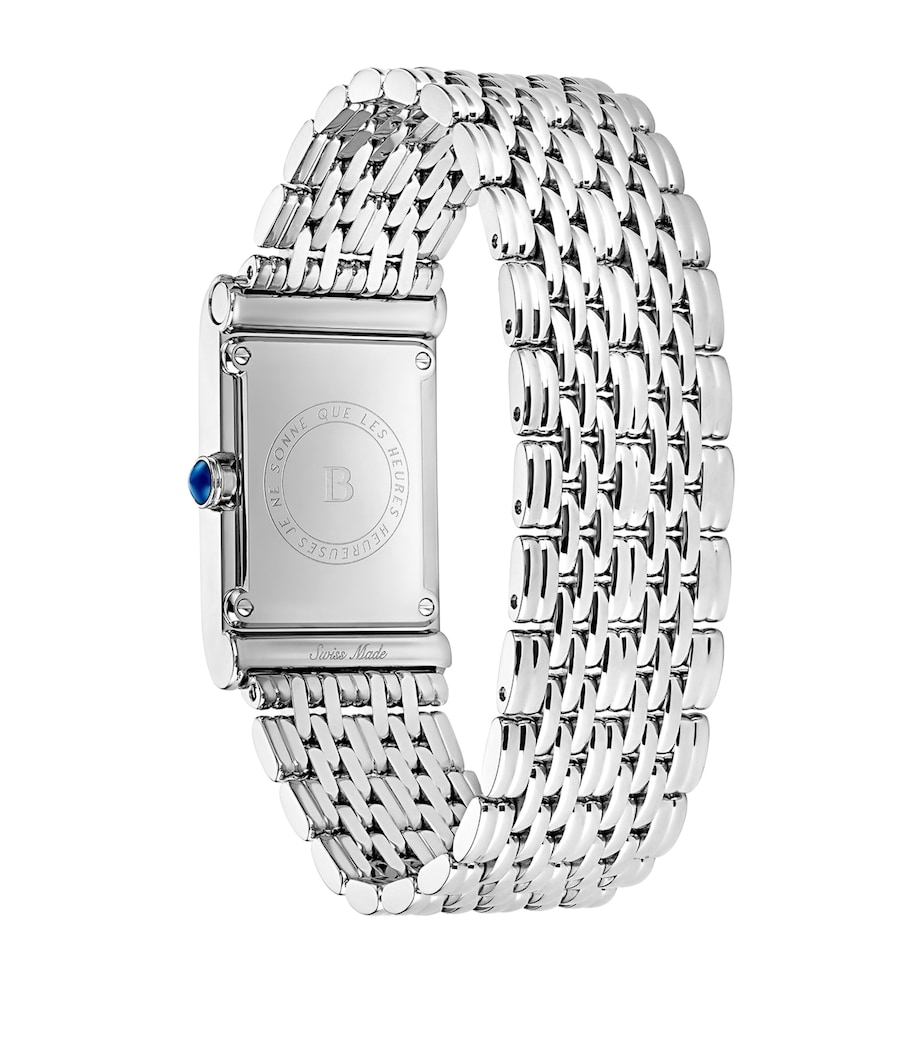 Stainless Steel Medium Reflet Watch 21mm WHITE Image 2