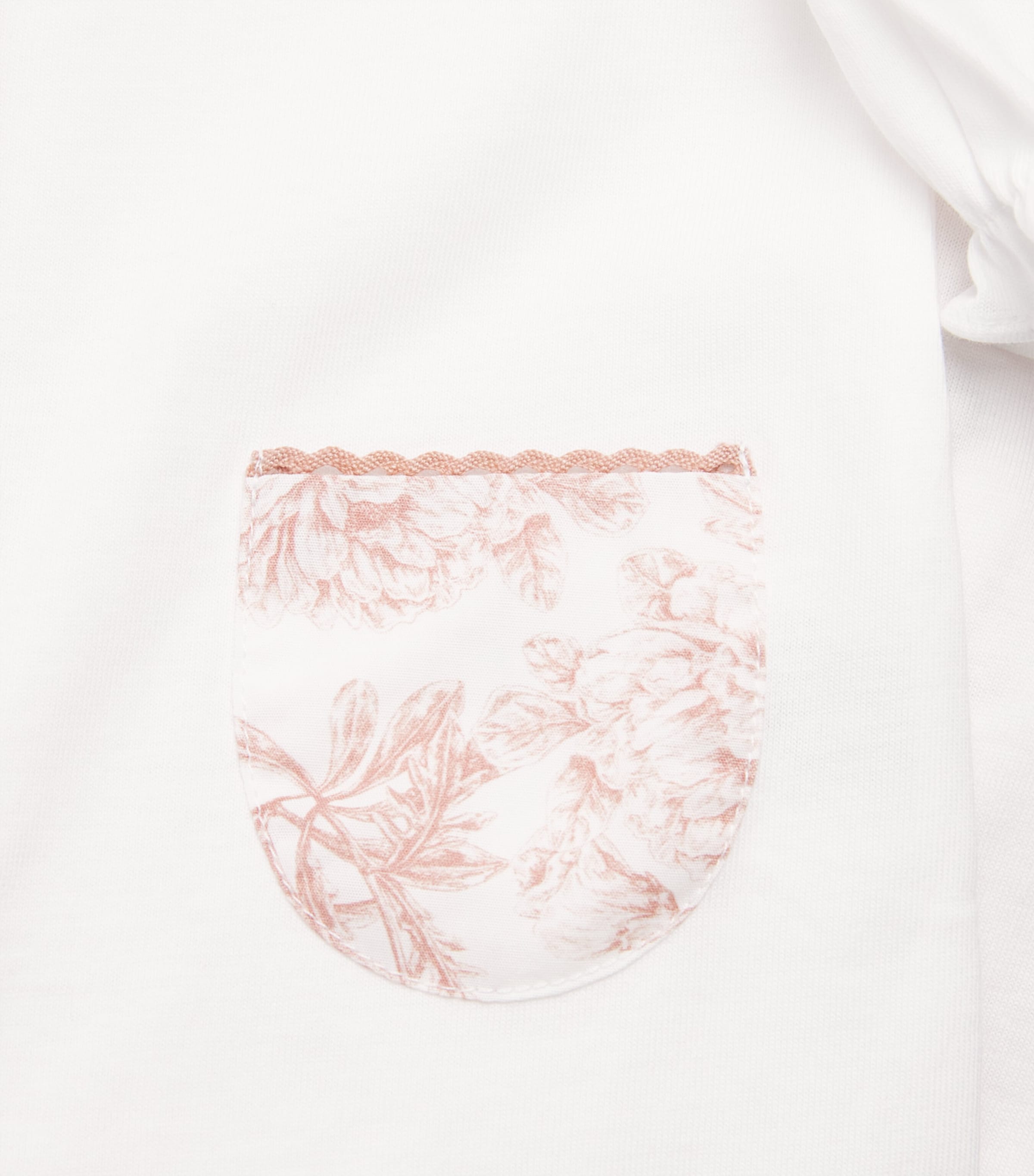 Cotton Embroidered All-In-One (0-24 Months) 30TERRACOTTA Image 3