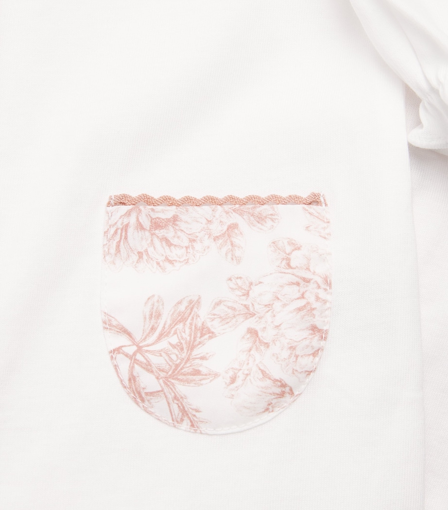 Cotton Embroidered All-In-One (0-24 Months) 30TERRACOTTA Image 3