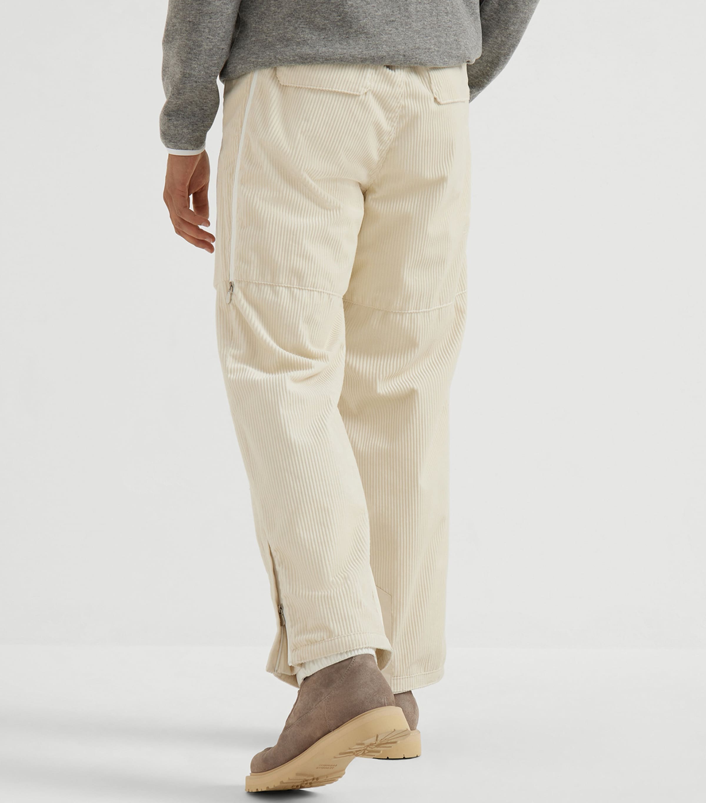 Cotton Corduroy Mountain Salopettes C2574 Image 4