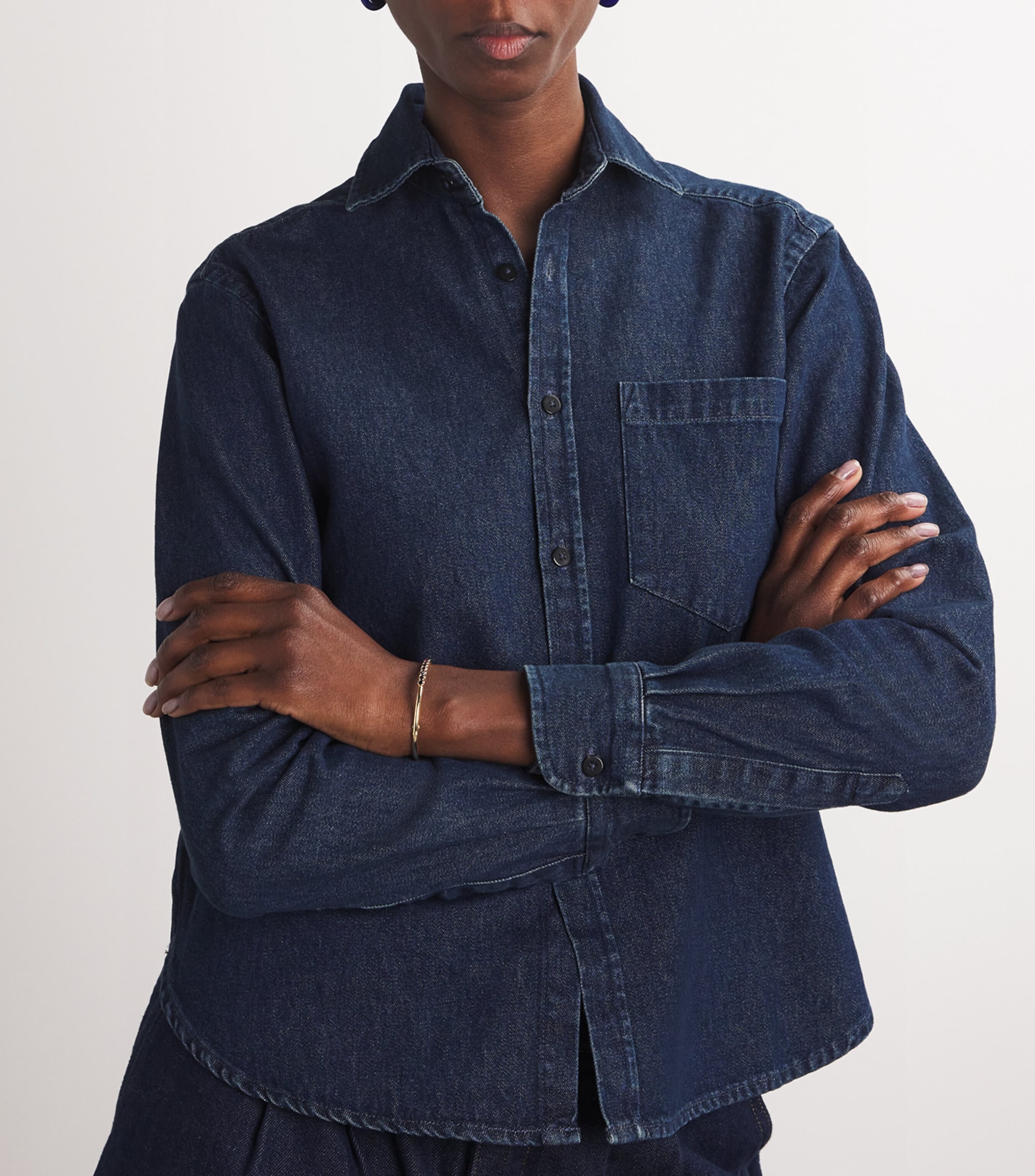 Yellow Gold and Mixed Sapphire Jill Bangle YELLOW GOLD Image 5