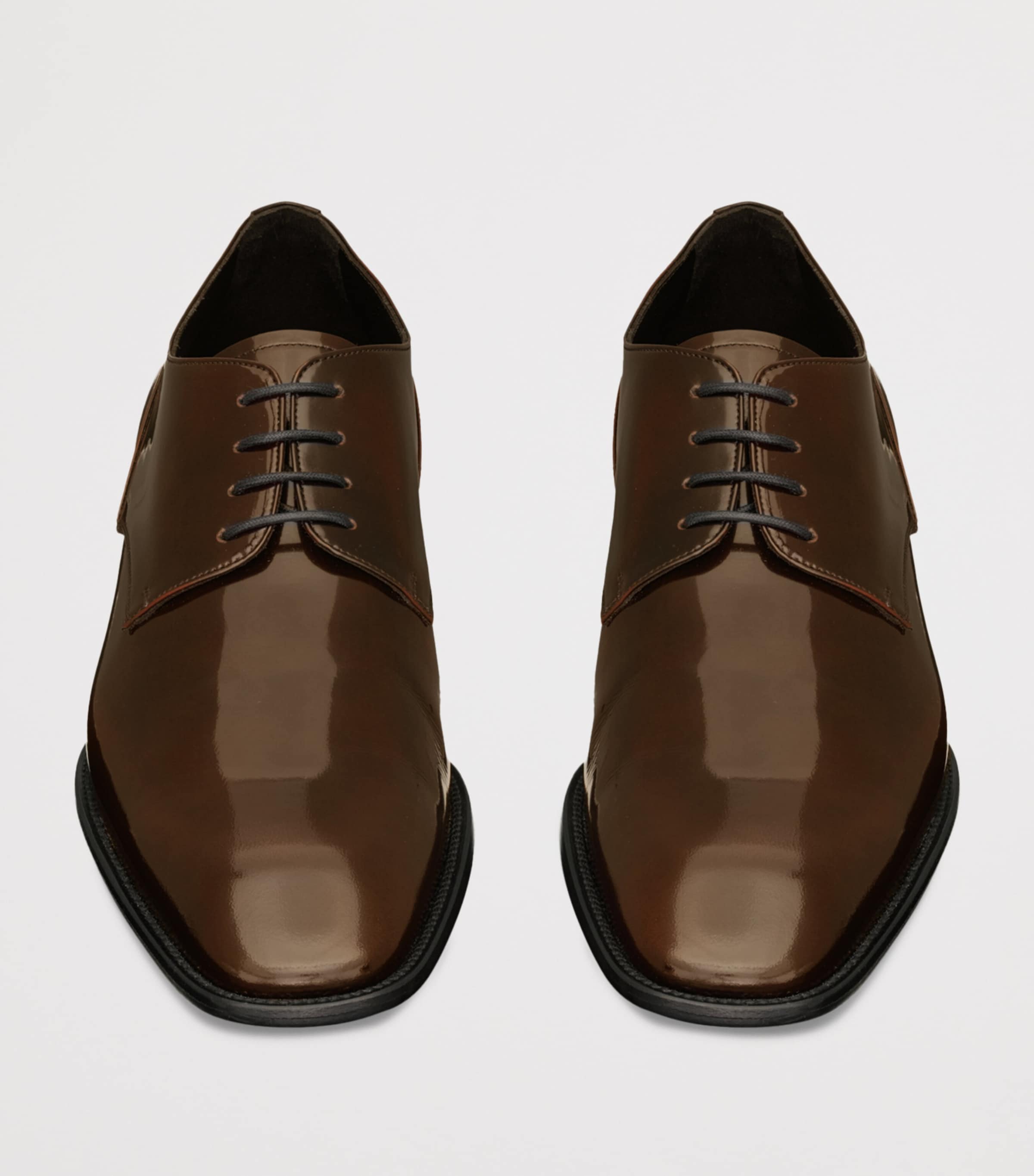 Patent Leather Stanton Derby Shoes 2504 Image 2