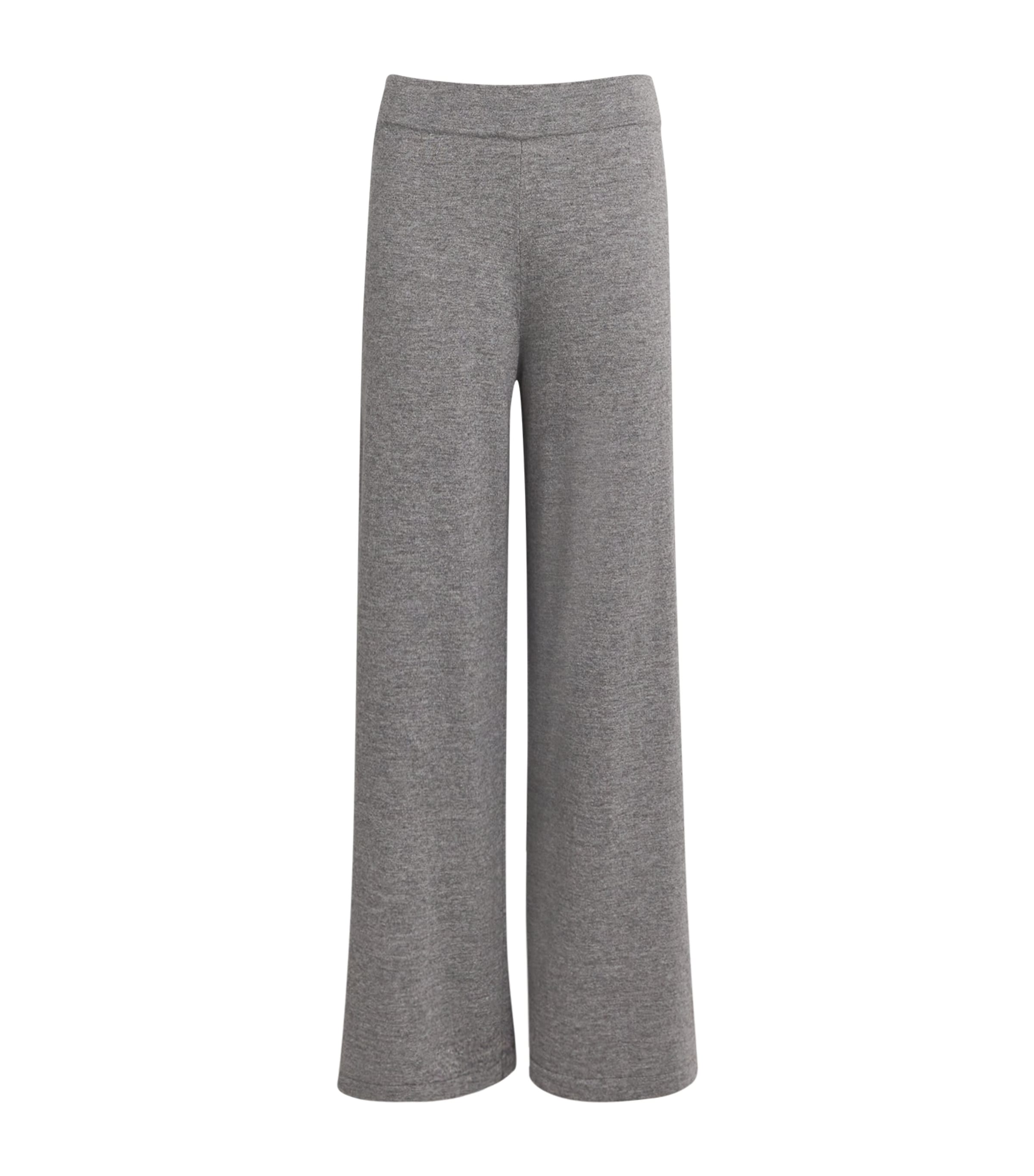 Shop Falke Virgin Wool-blend Trousers In Grey