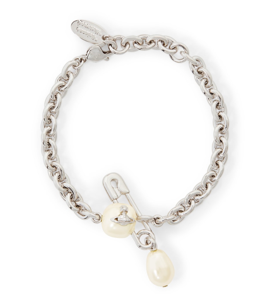 Faux Pearl Claude Bracelet P103 CREAMROSE Image 1