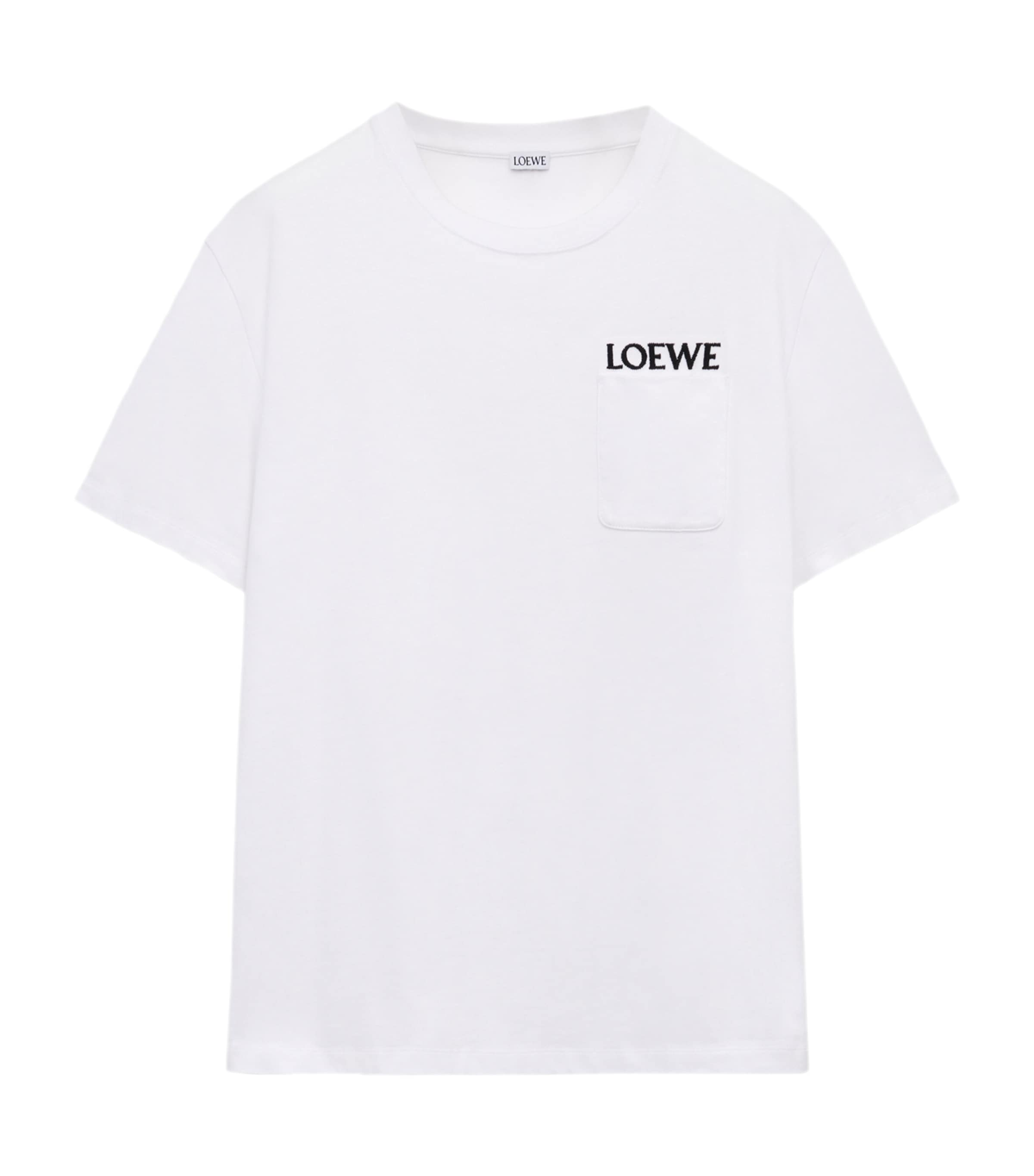 Cotton Pocket Logo T-Shirt WHITE Image 1