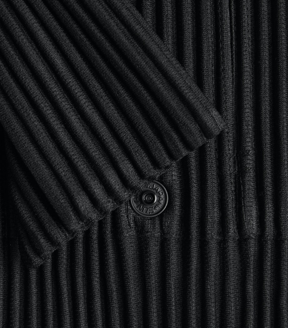 Homme Plissé Issey Miyake Mens Painter’s Gear Shorts Black Image 6