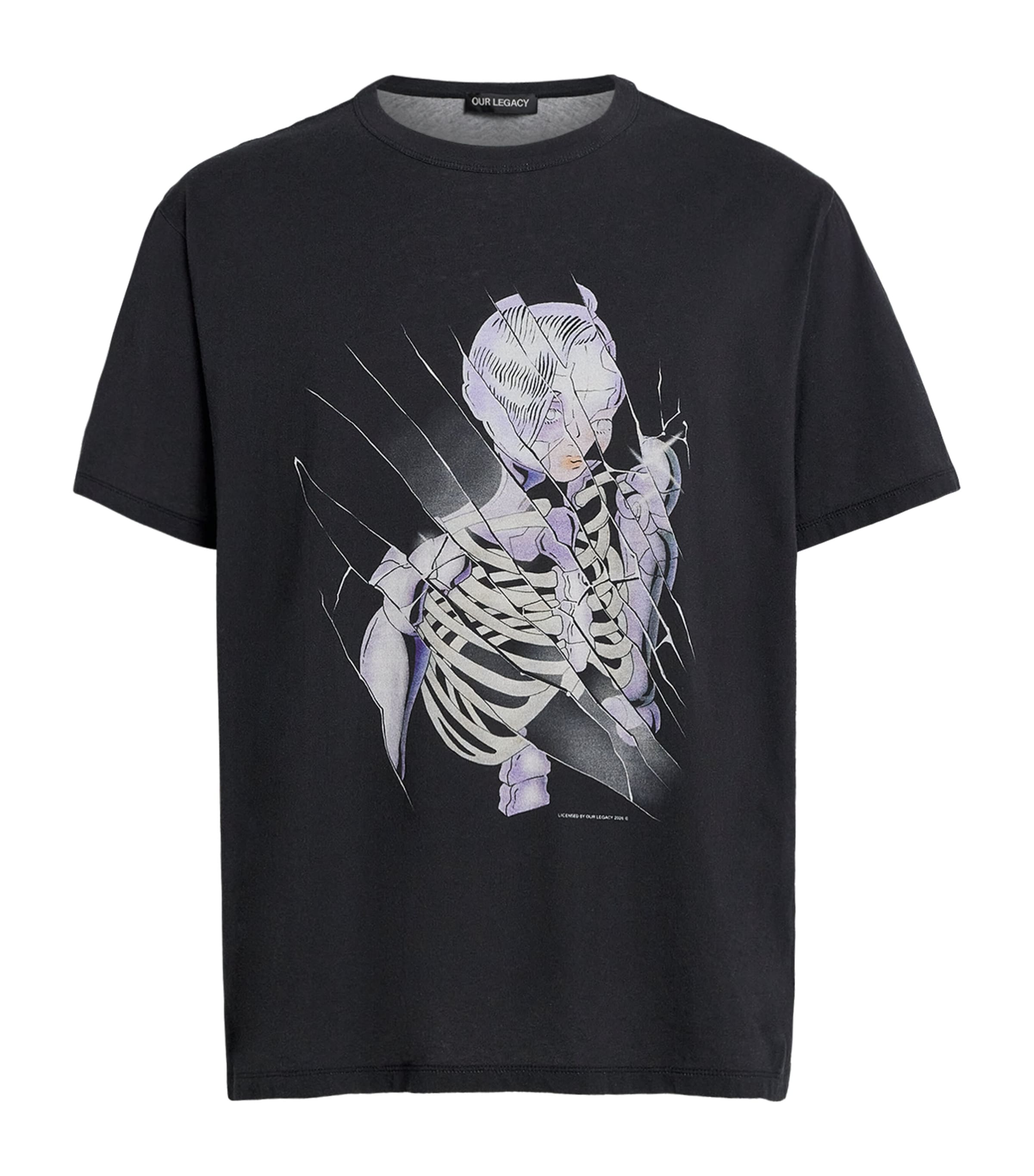 Our Legacy Black Cotton Cybernetic Angel T-Shirt | Harrods US