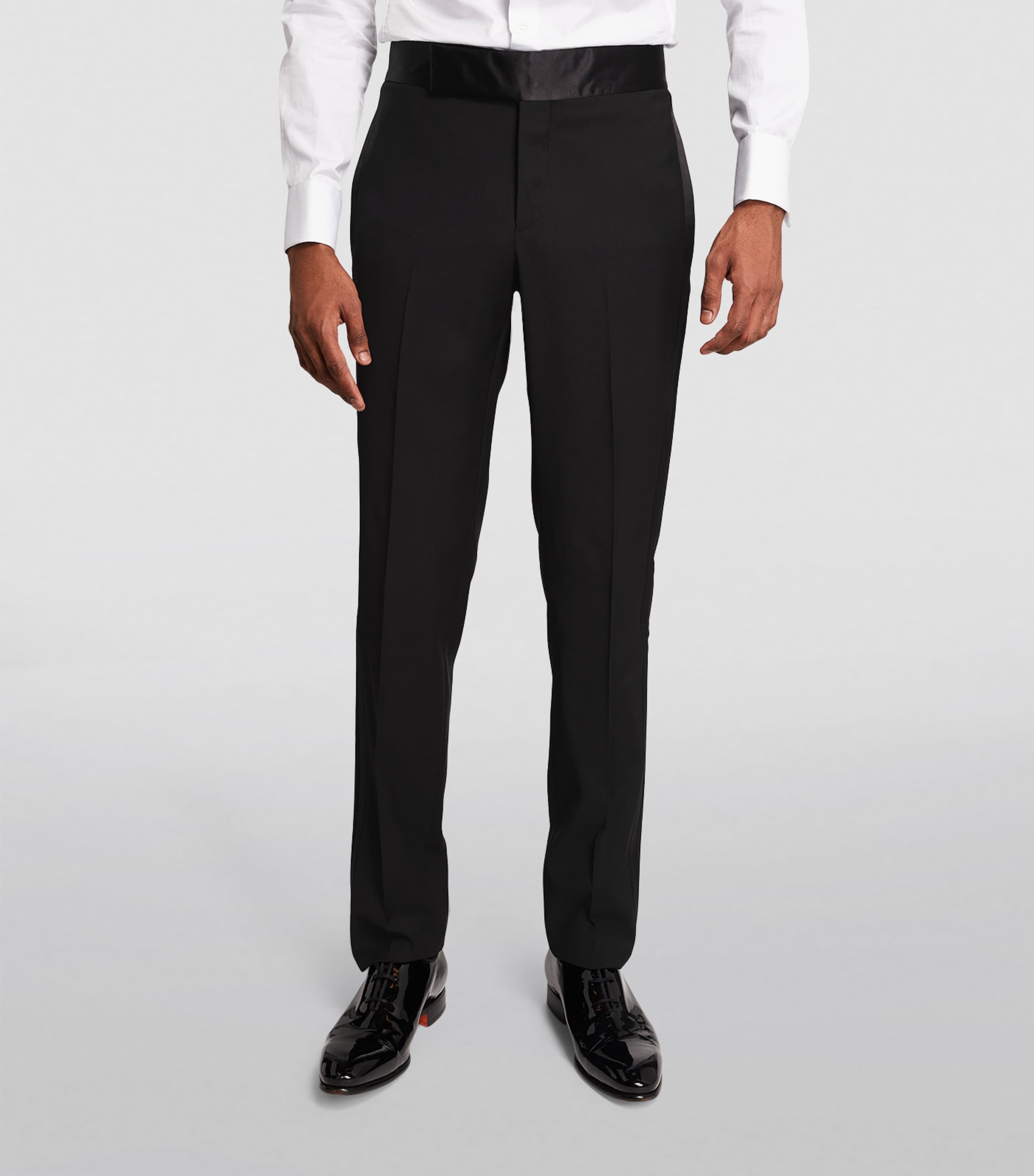 Virgin Wool-Silk 2-Piece Soho Tuxedo UC99 Image 6
