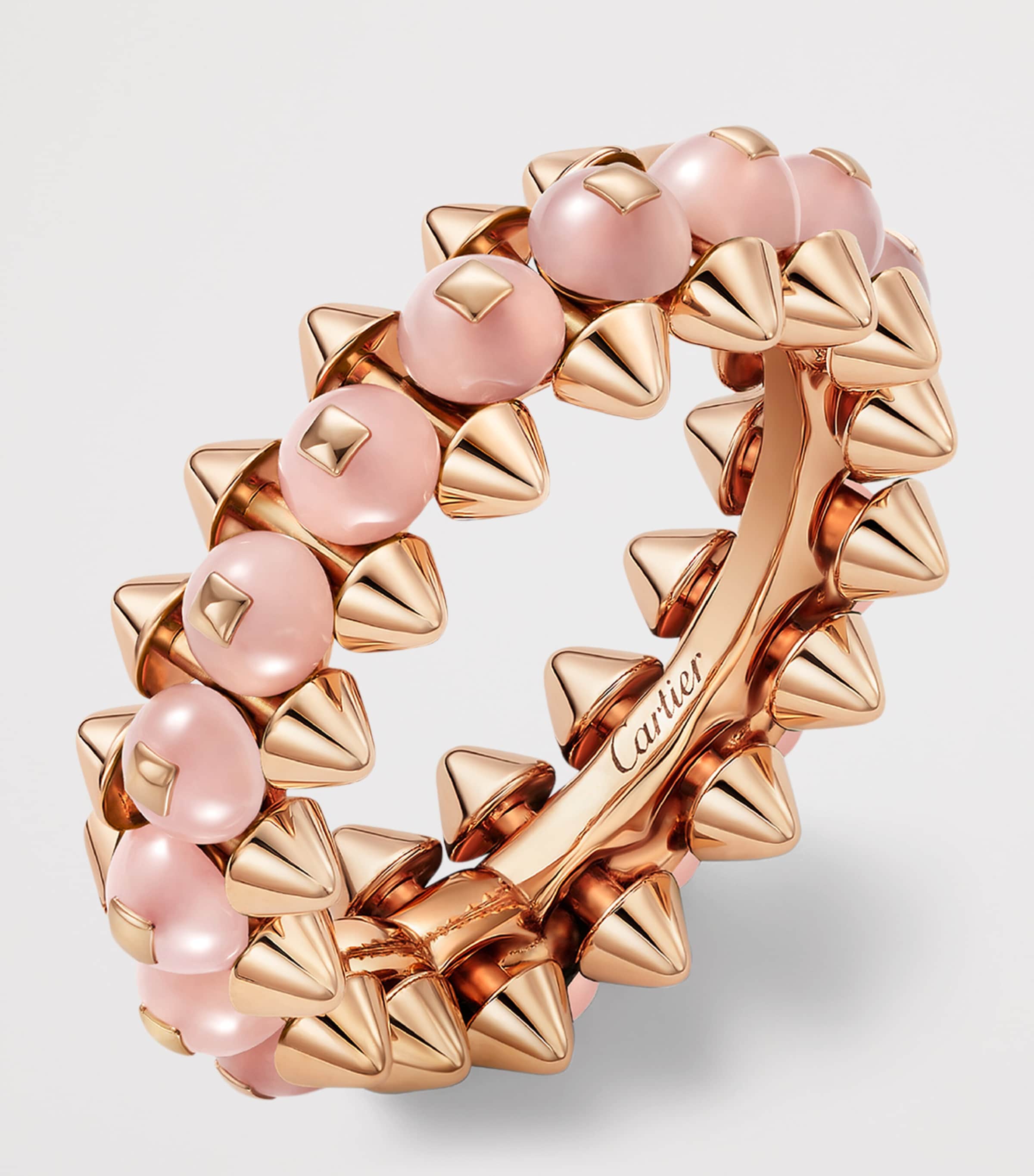 Cartier Rose Gold and Chalcedony Clash de Cartier Ring Rose Gold Image 4