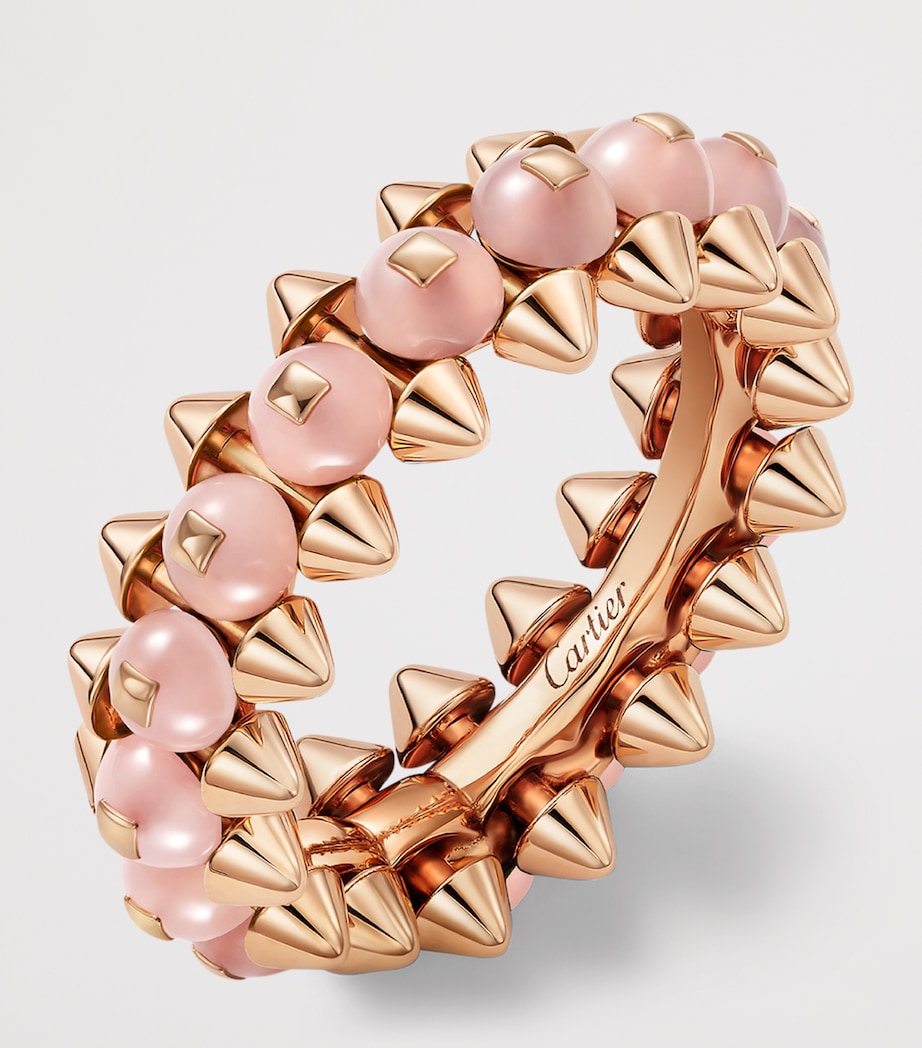 Cartier Rose Gold and Chalcedony Clash de Cartier Ring Rose Gold Image 4