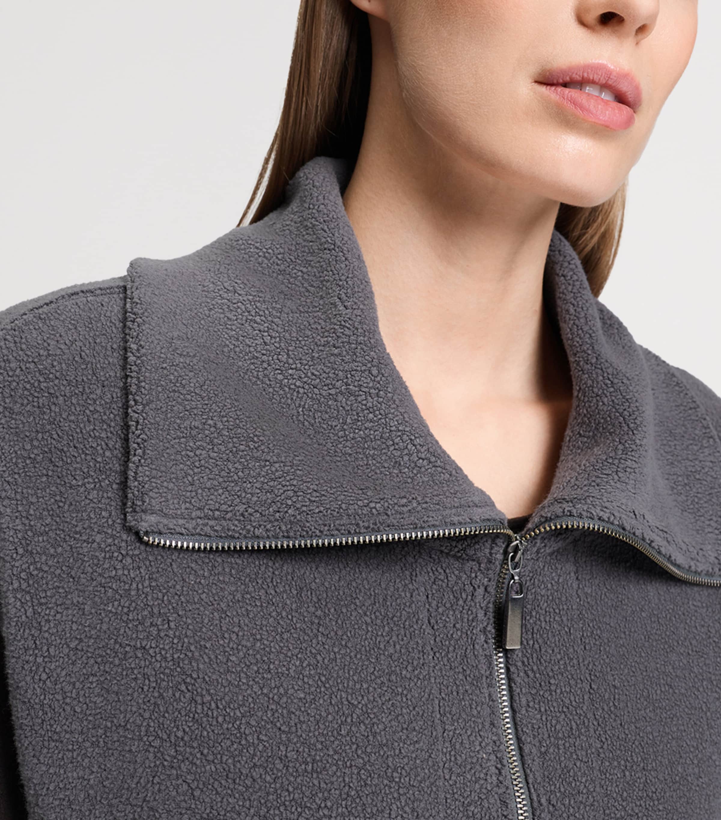 Hanro Womens Fleece Gilet Boulevard Image 6