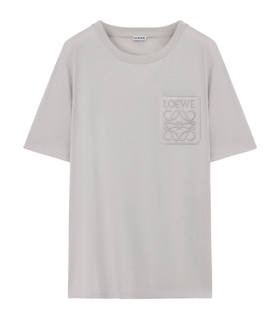 Cotton Anagram T-Shirt MEDIUM GREY Image 1