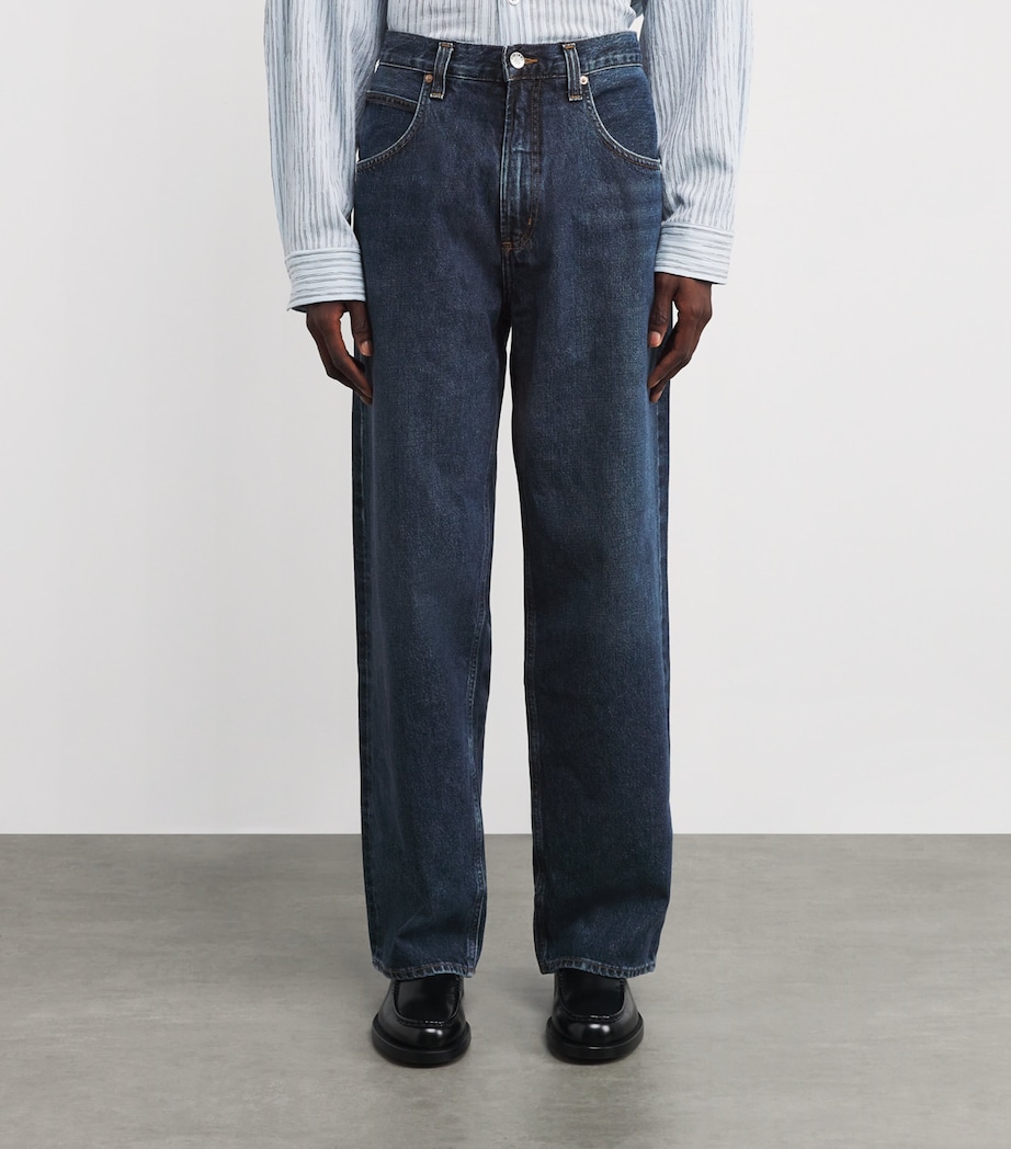 Fusion Tapered Baggy Jeans A662-1206-COLLC Image 3