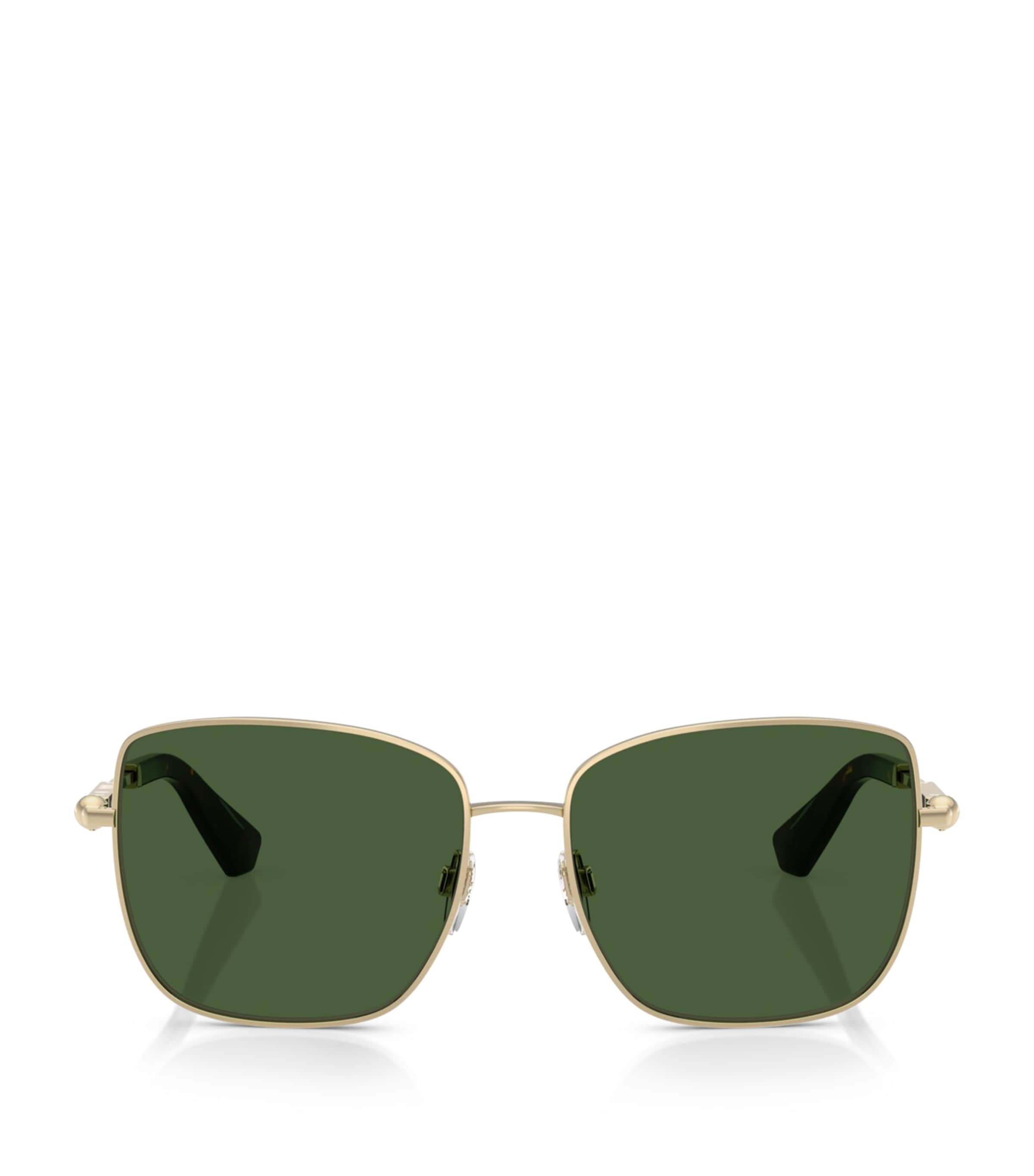 Burberry Ekd Sunglasses In Gold