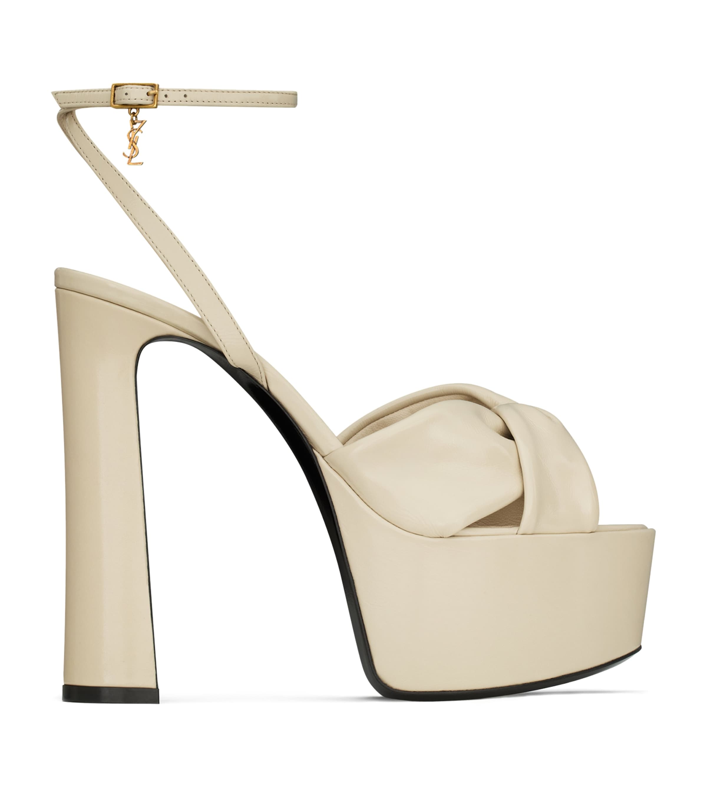 Saint Laurent Leather Franciane Sandals Image 1