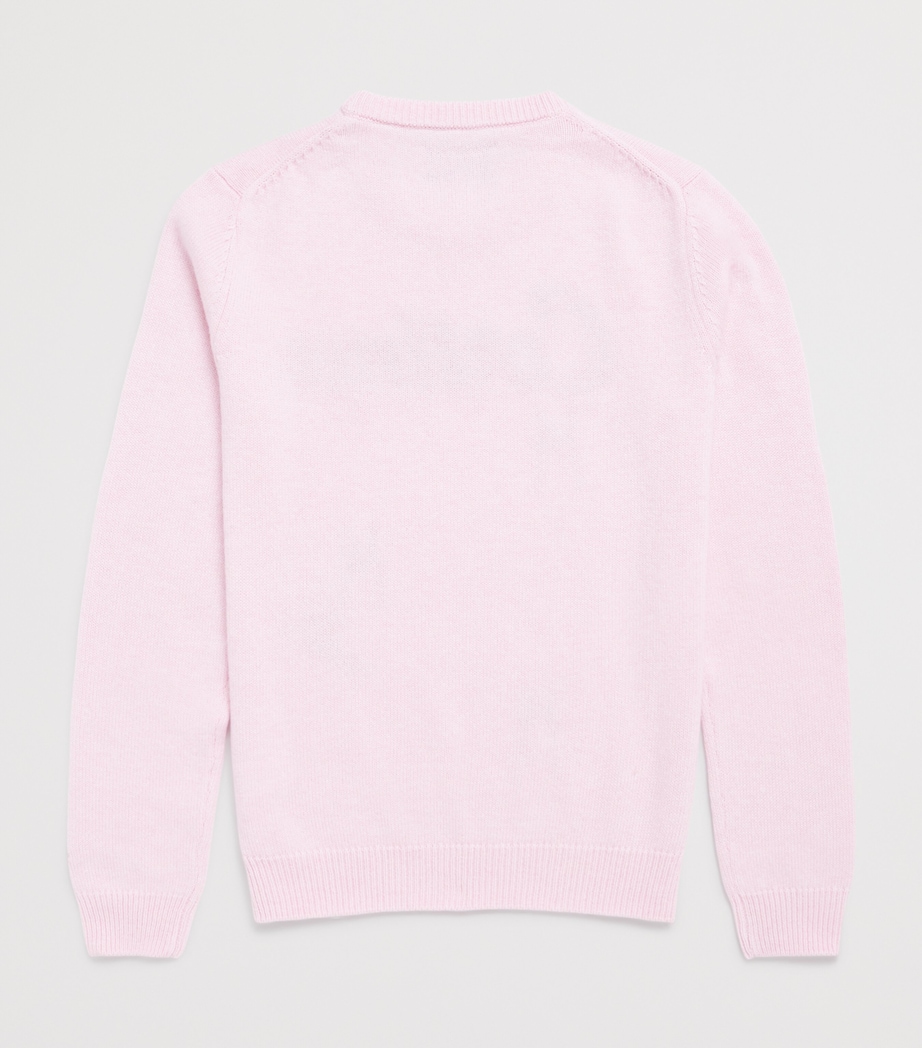 Wool-Blend Cortina Sweater (4-14 Years) 02248ICRTNASKIRACE21 Image 2