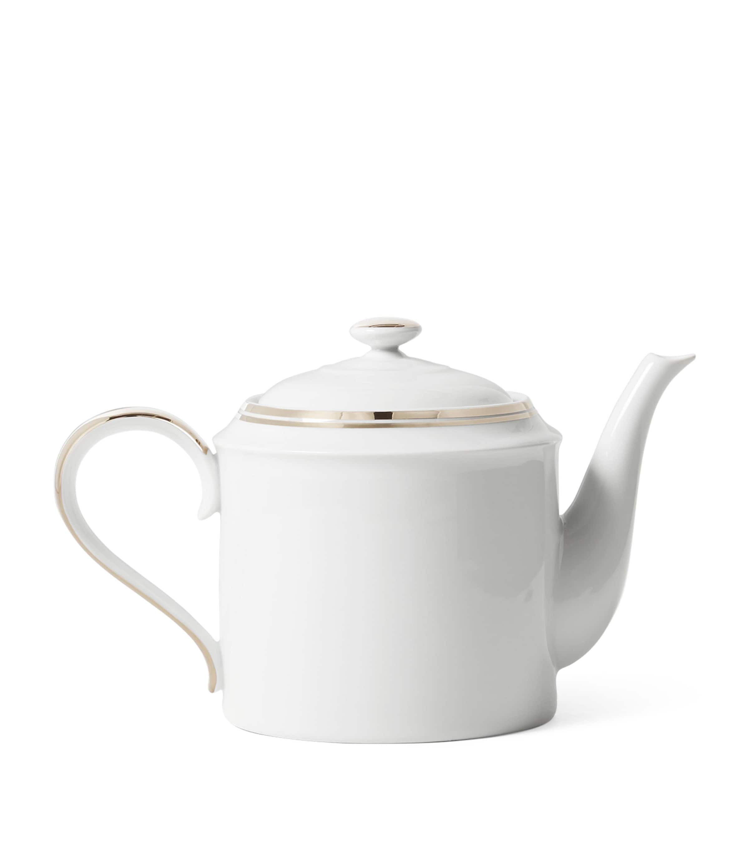 Ralph Lauren Home Porcelain Wilshire Teapot | Dining | Tableware | Teapots | Designers | Ralph Lauren | Ralph Lauren Home