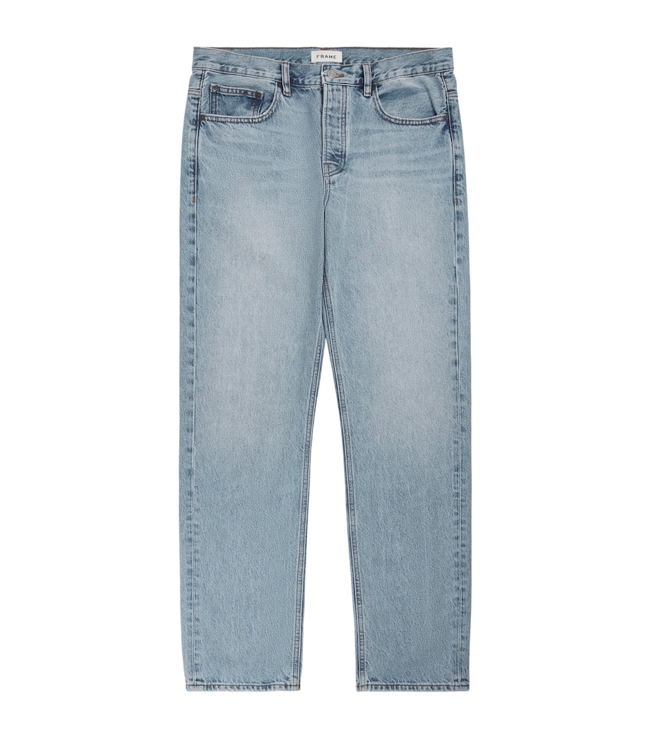 FRAME Mens The Straight Jeans Fldt Image 1