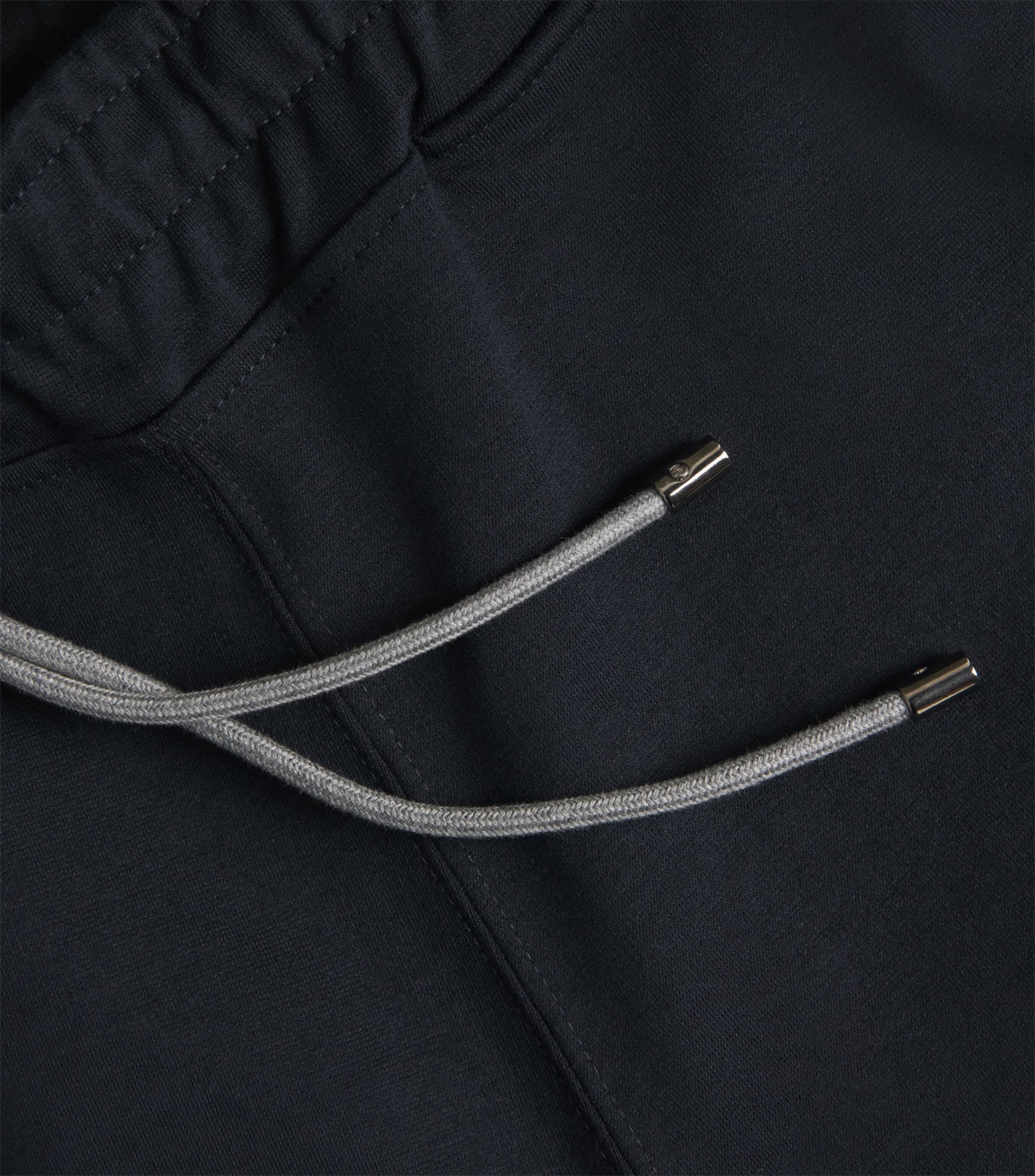 Corneliani Mens Cotton-Blend Sweatpants Navy Blue Image 6