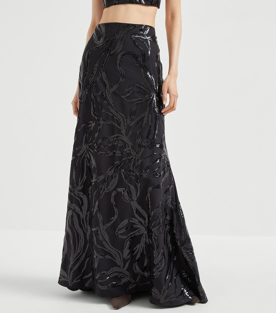 Embellished Maxi Skirt C101 Image 2
