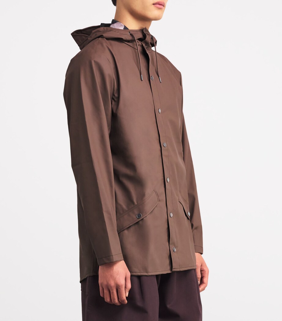Rains Mens Waterproof Fishtail Parka Shade Image 3