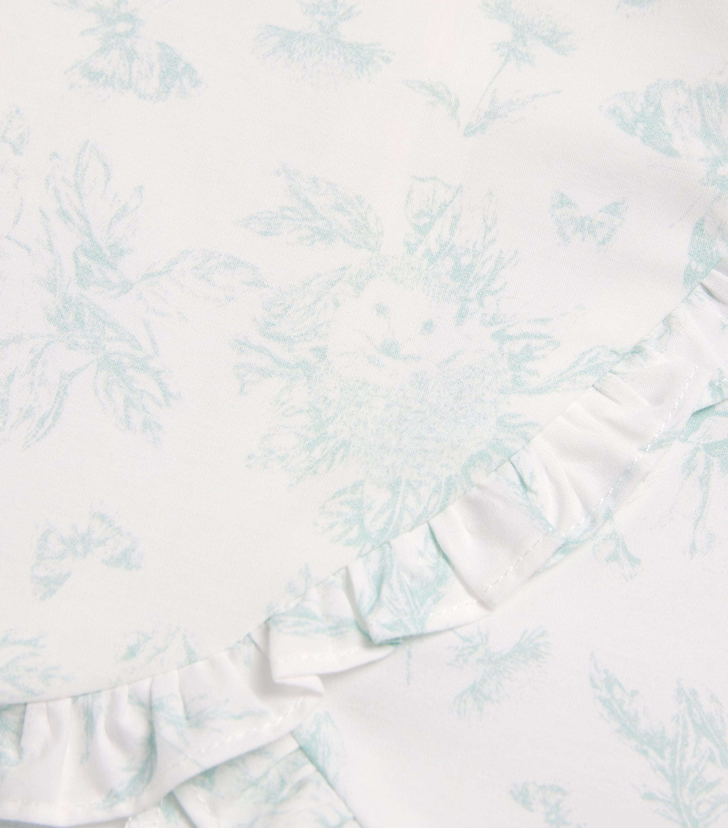 Toile Print Top and Shorts Set (3 Months – 4 Years) VERT D'EAU Image 4