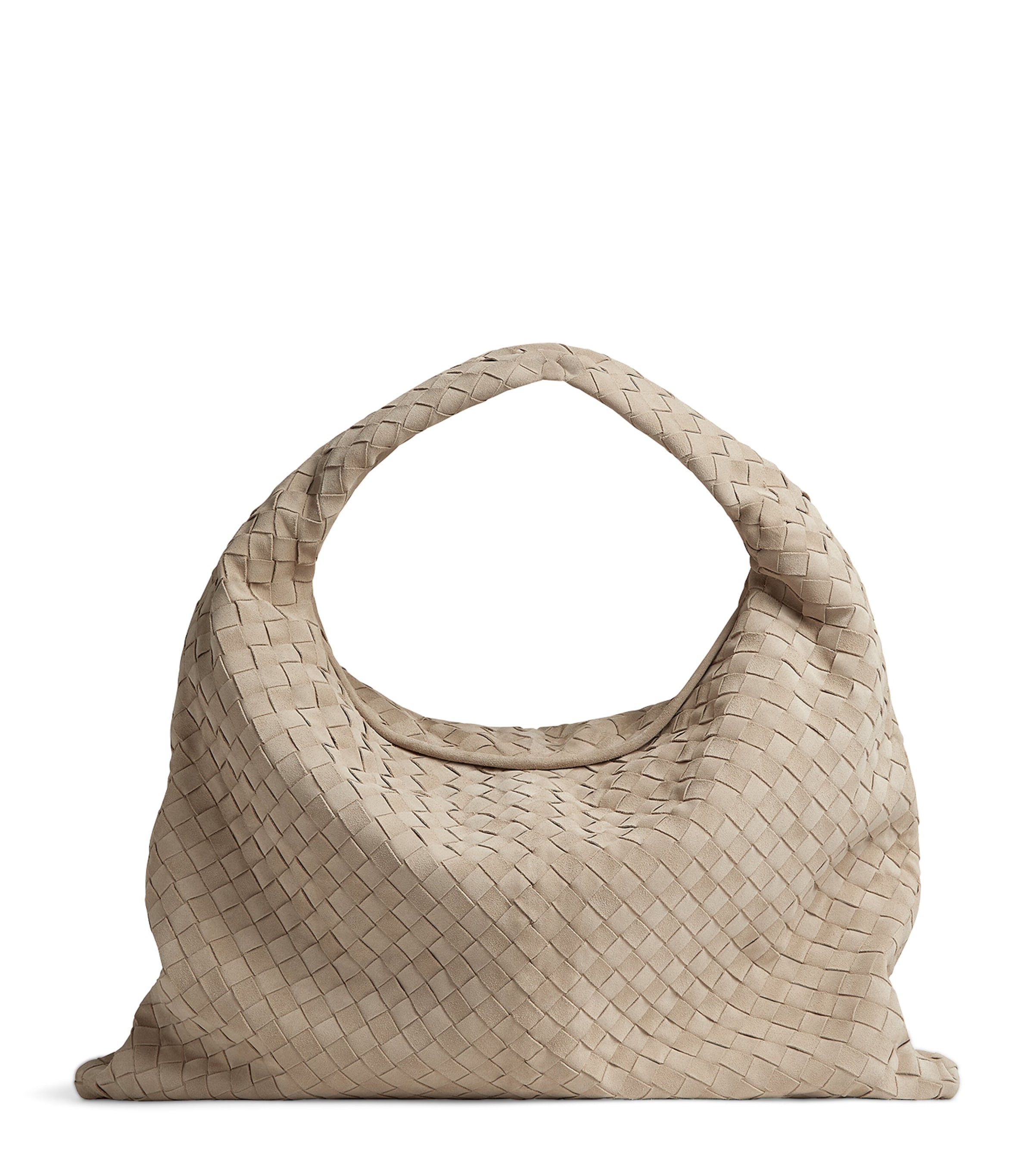 Bottega Veneta Large Suede Hop Shoulder Bag