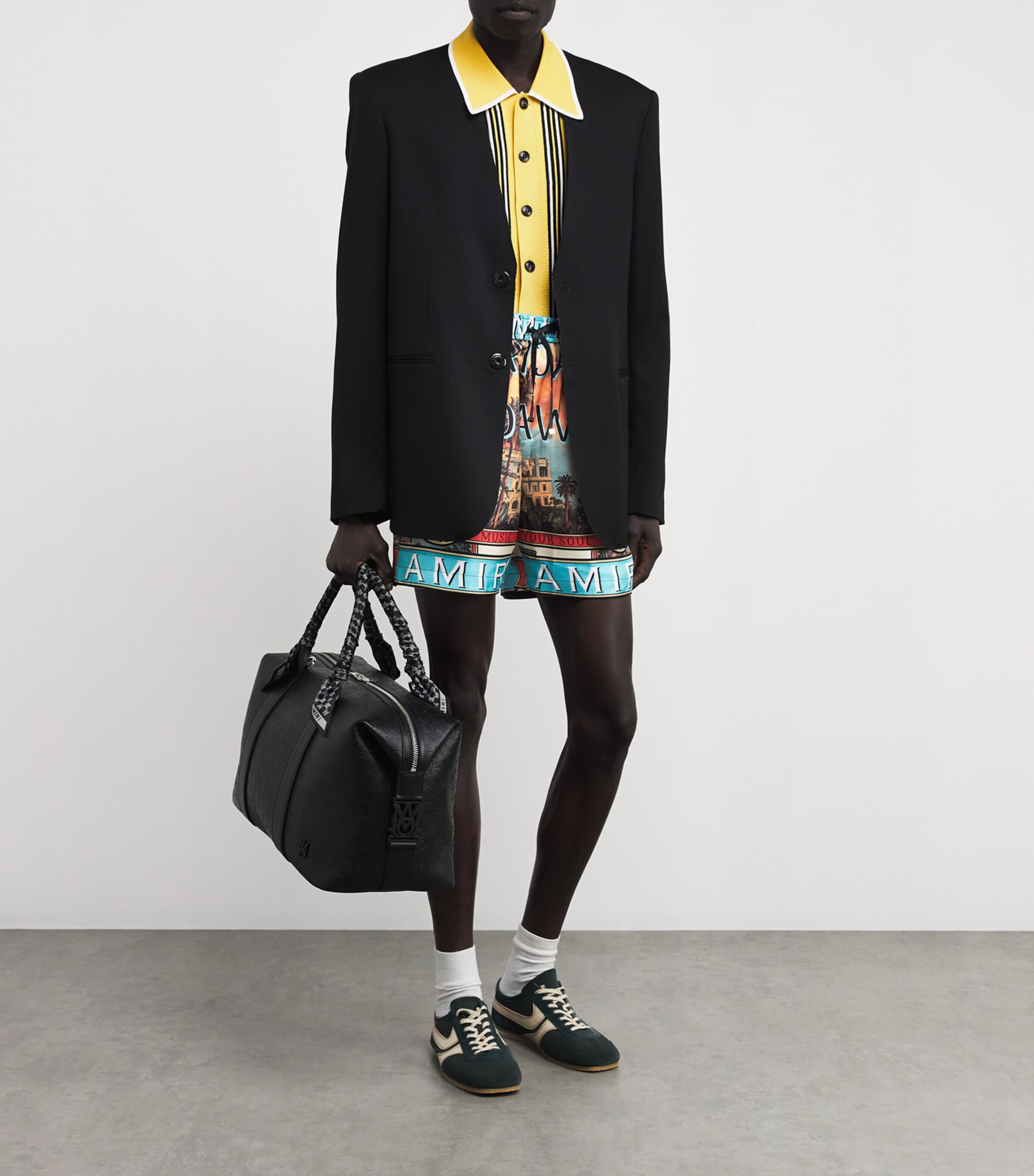 Silk Jazz Hideaway Print Shorts MULTI Image 2