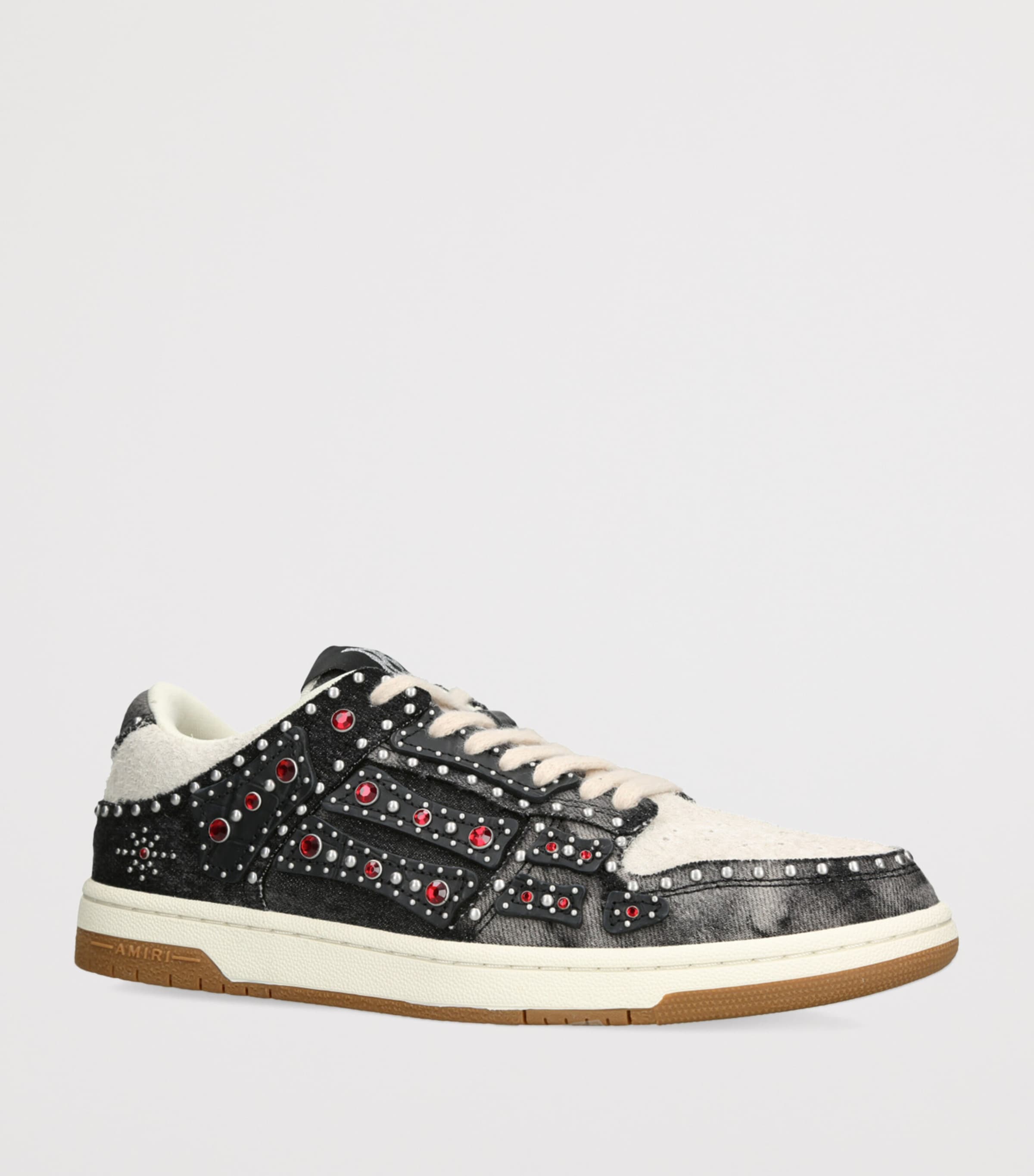 Embellished Skel Top Low Sneakers BLK/OTHER Image 3