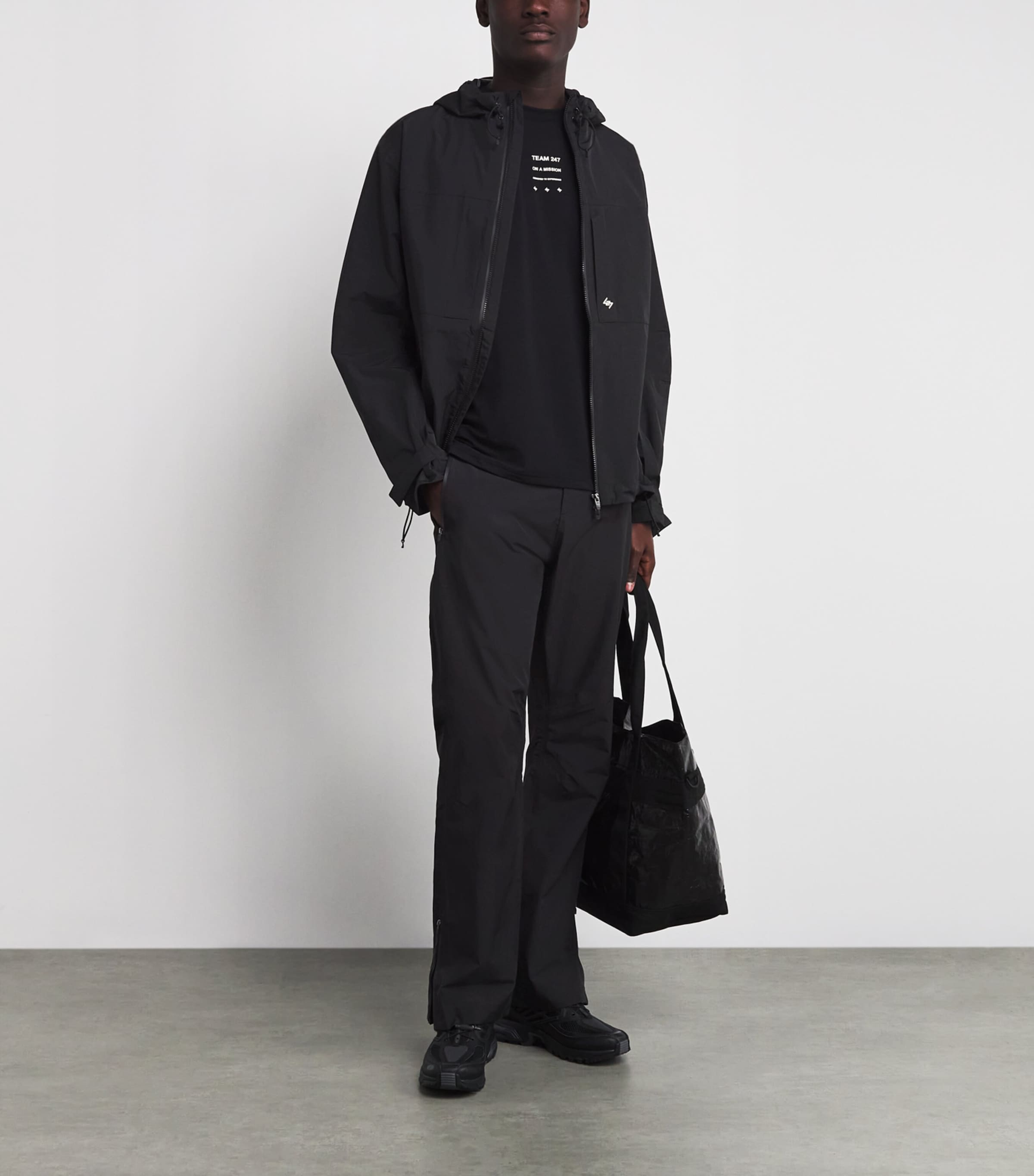 Waterproof Taped Jacket BLACK Image 2