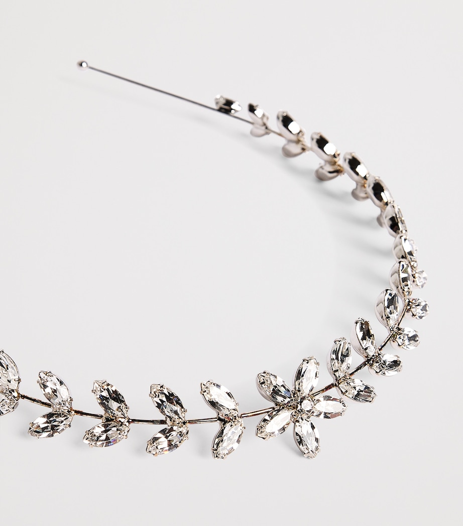 Crystal-Embellished Vianca Headband CRYSTAL Image 3