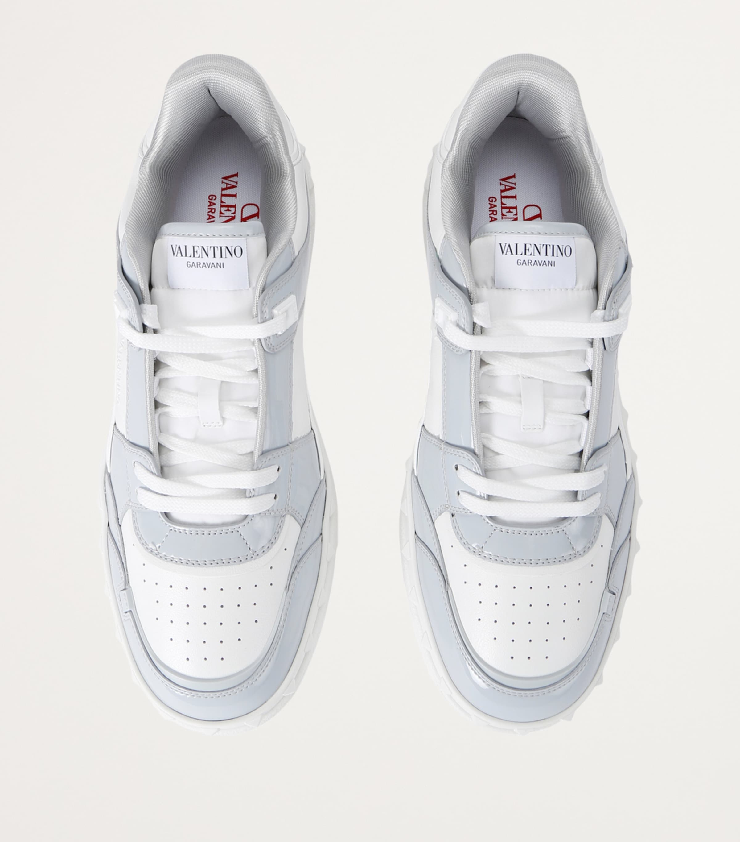 Valentino Garavani Leather Freedots Low-Top Sneakers