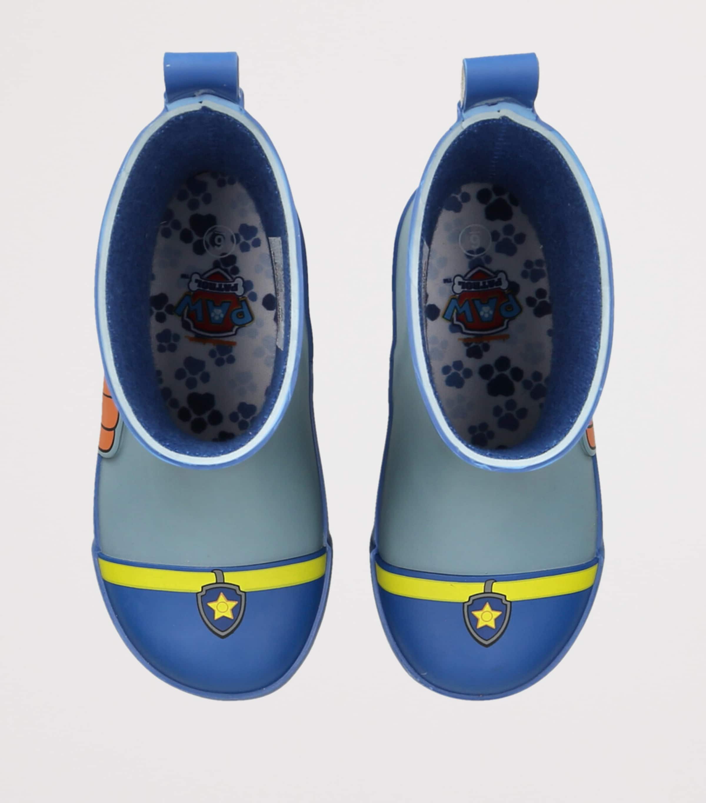 Paw Patrol Chase Wellington Boots BLUE Image 4