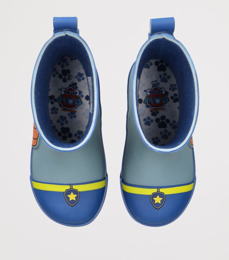 Paw Patrol Chase Wellington Boots BLUE Image 4