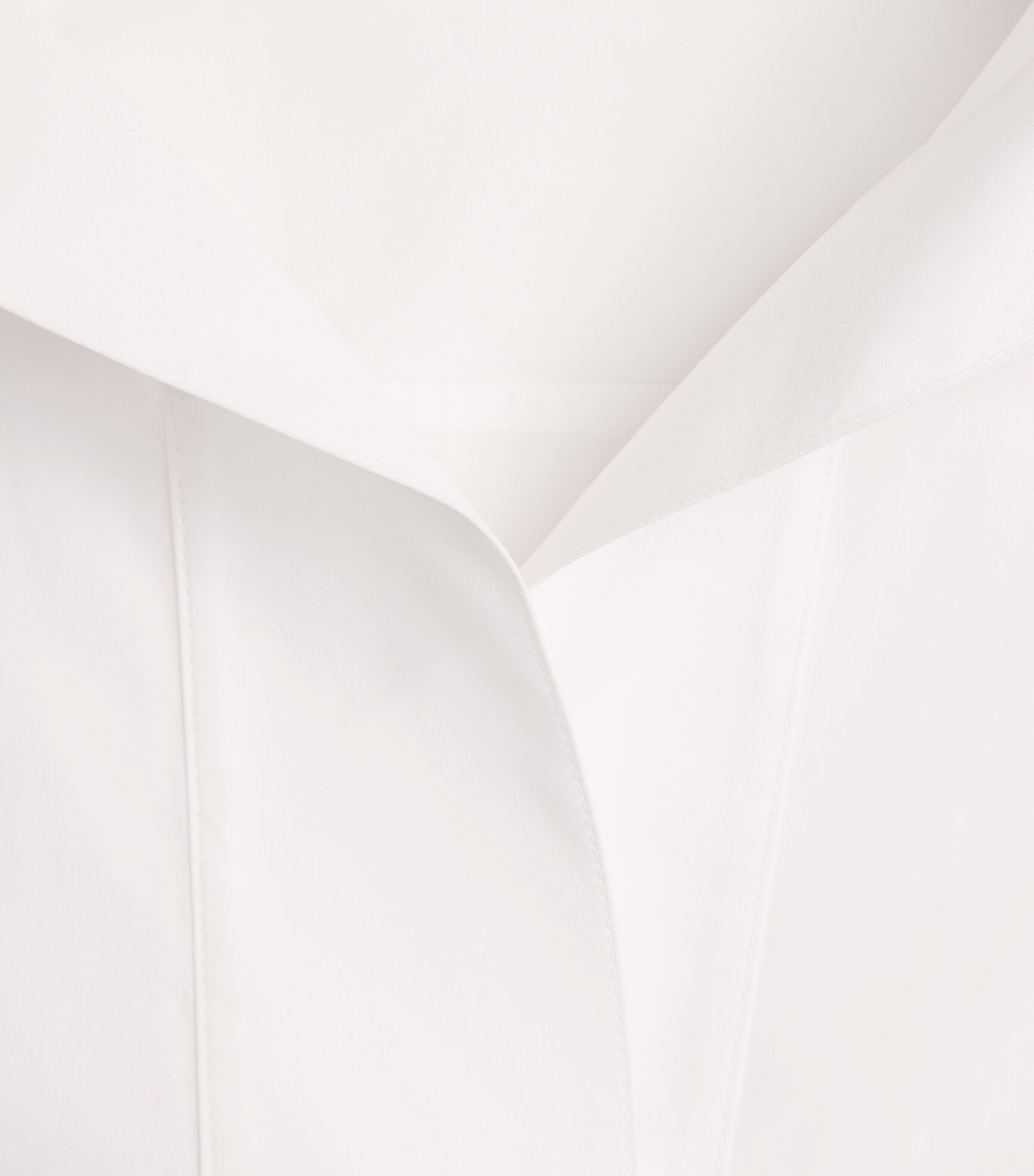 Lafayette 148 Womens Organic Cotton Swing Shirt White White Image 6