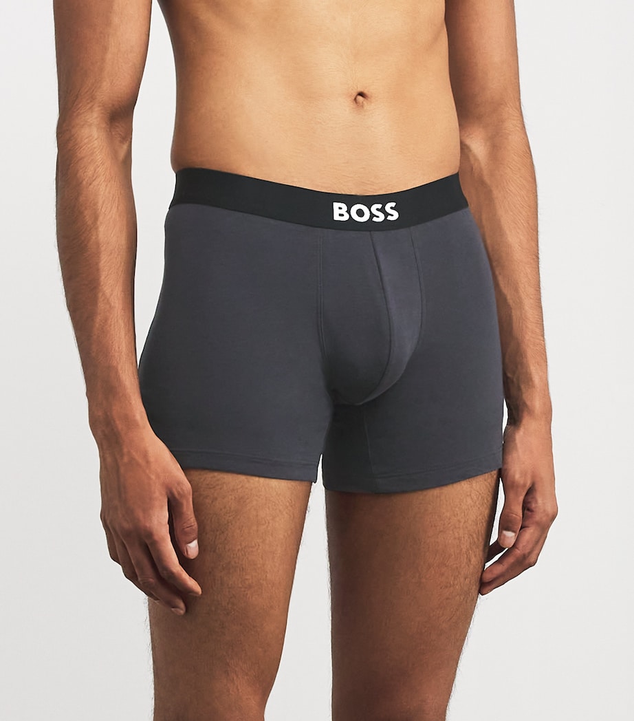 Stretch-Organic Cotton Boxer Briefs (Pack of 3) 964 OPEN MISC Image 2