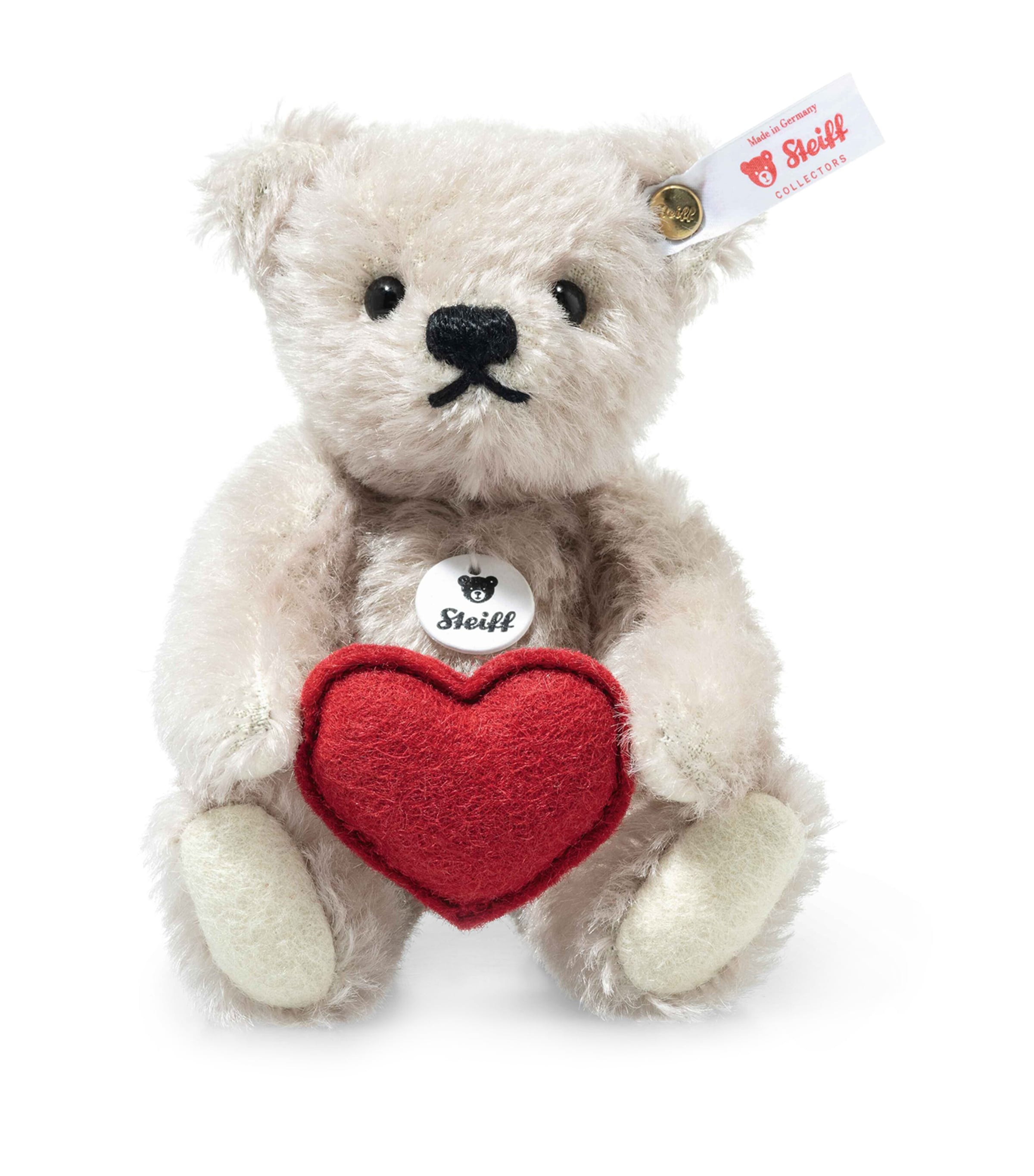 Steiff Teddy Bear with Heart (13cm) | Toys | Bears & Soft Toys | Designers | Steiff