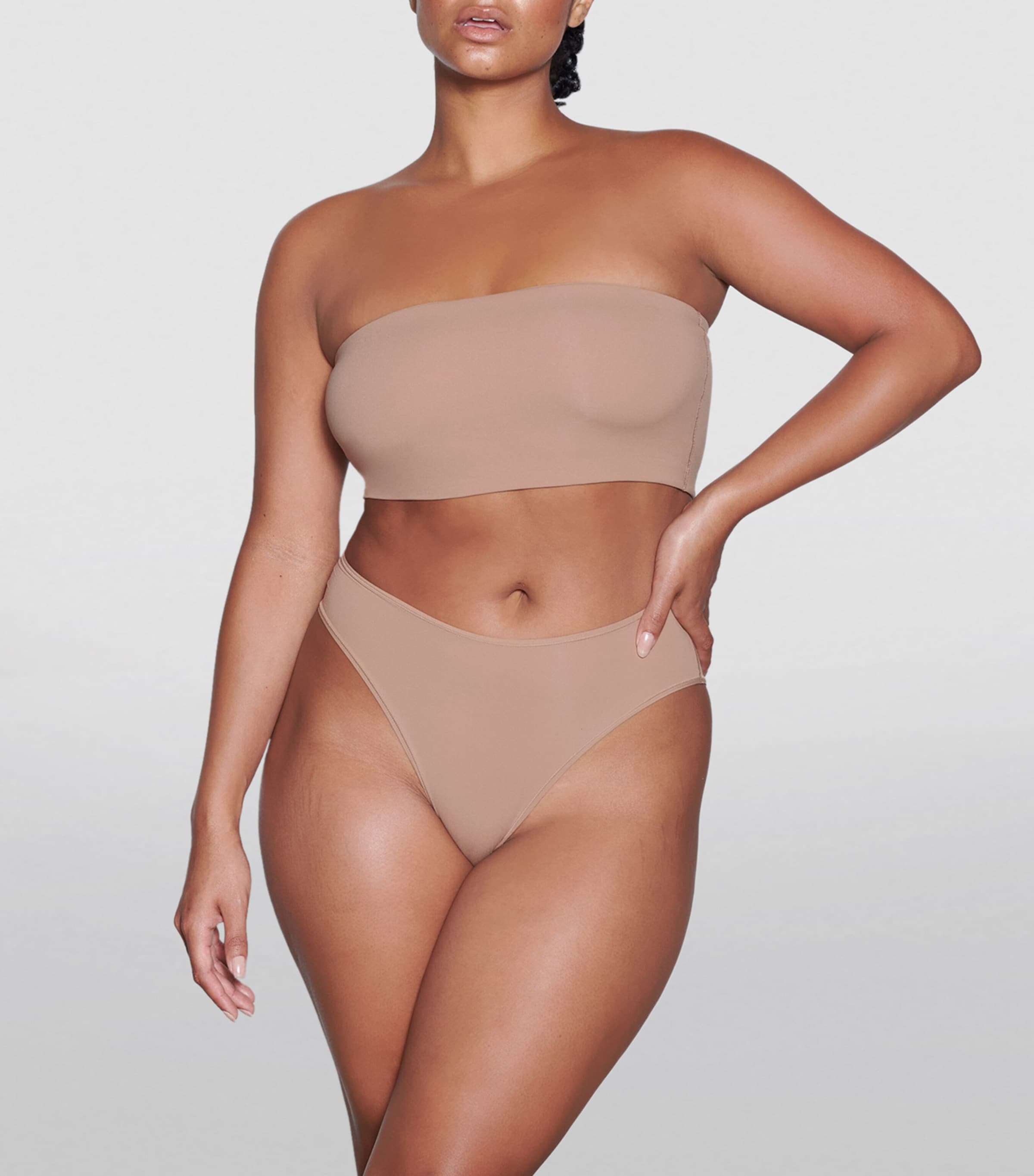 Skims Womens Fits Everybody Cheeky Briefs Sienna Image 2