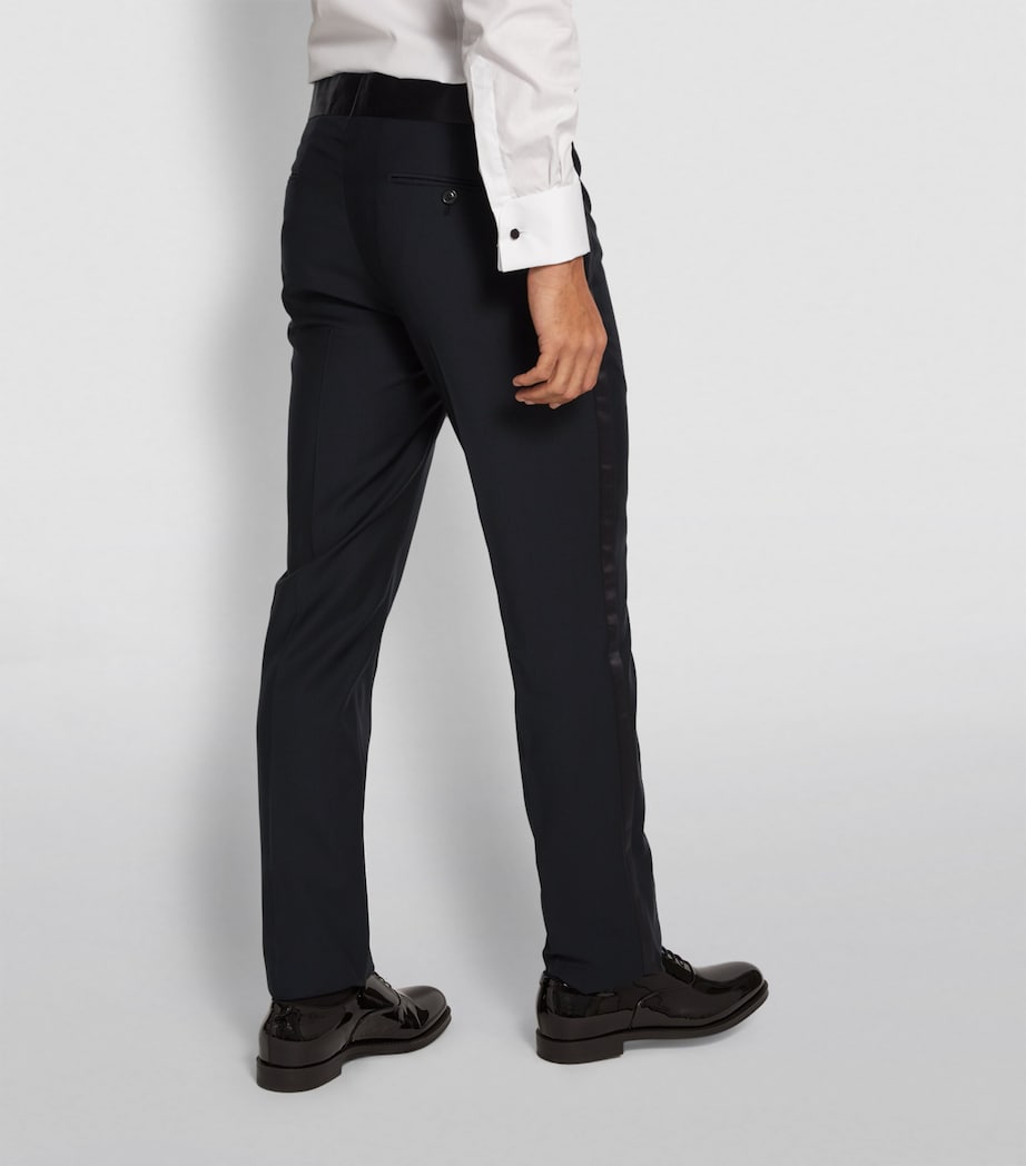 Silk-Trimmed Tuxedo Suit UBUV Image 7