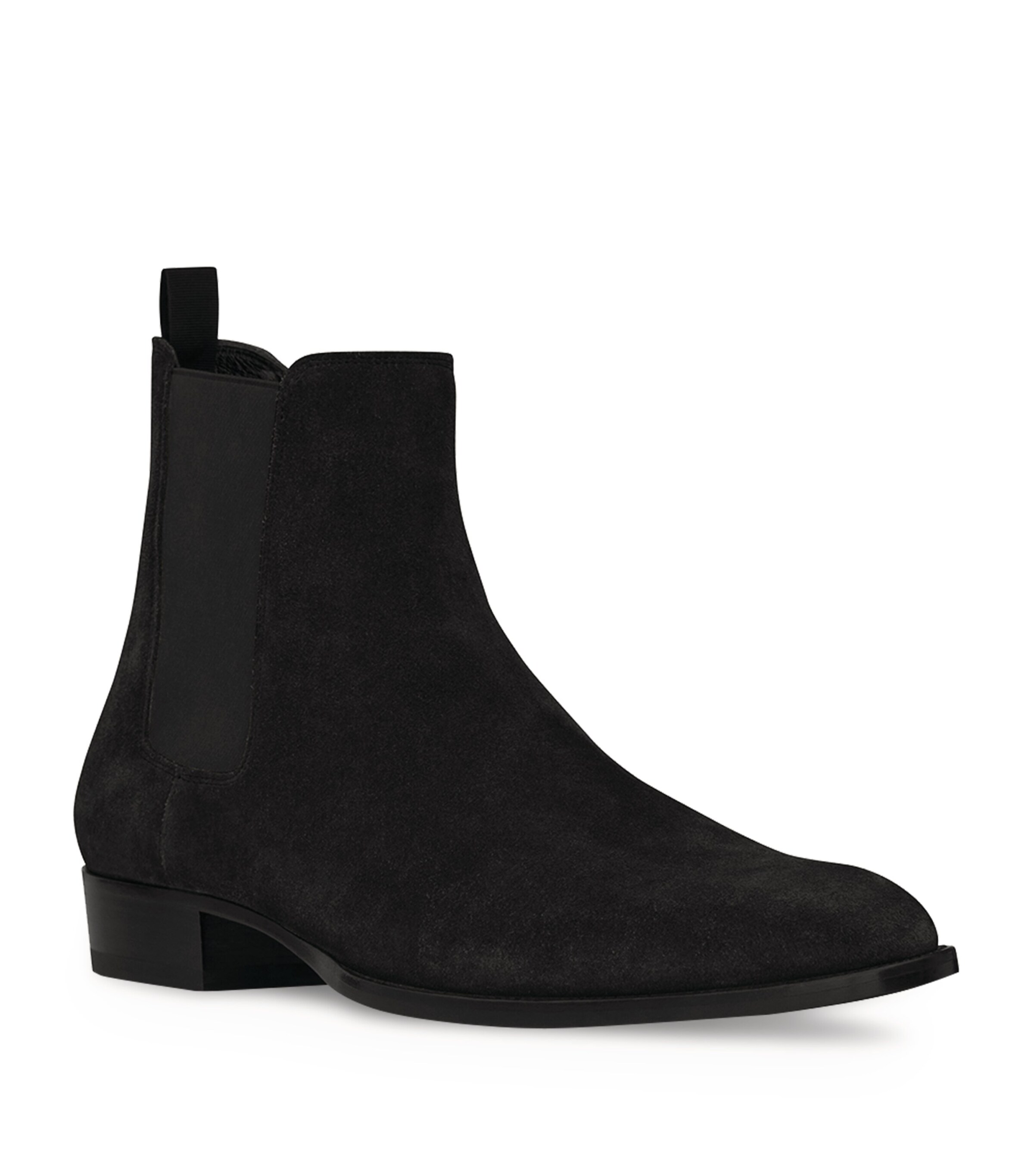 Saint Laurent Suede Wyatt Chelsea Boots Image 2