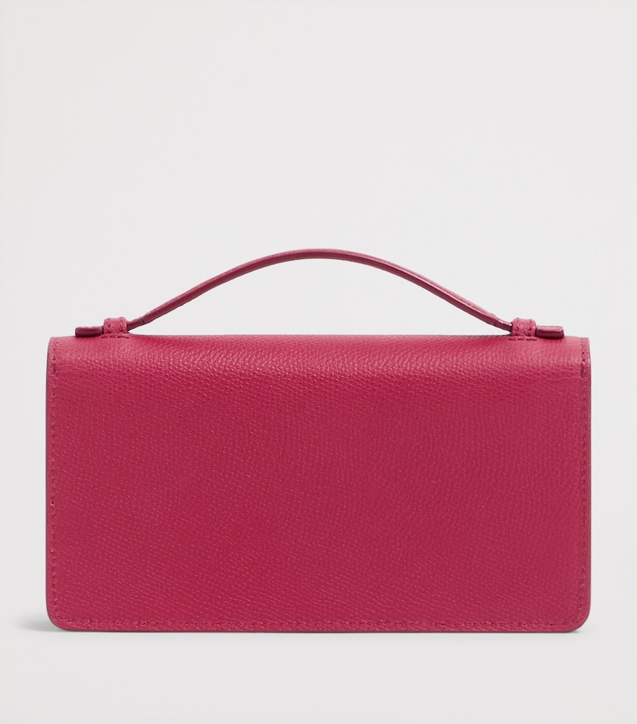 Valentino Garavani Leather Vlogo Signature Chain Wallet Image 4