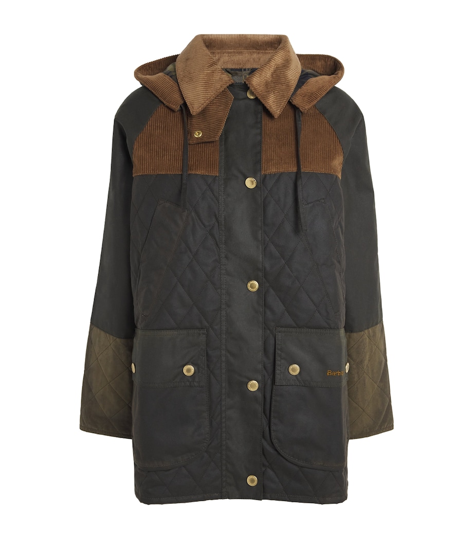 Imelda Wax Jacket ARCHVE OLVE/OLVE/BCH Image 1