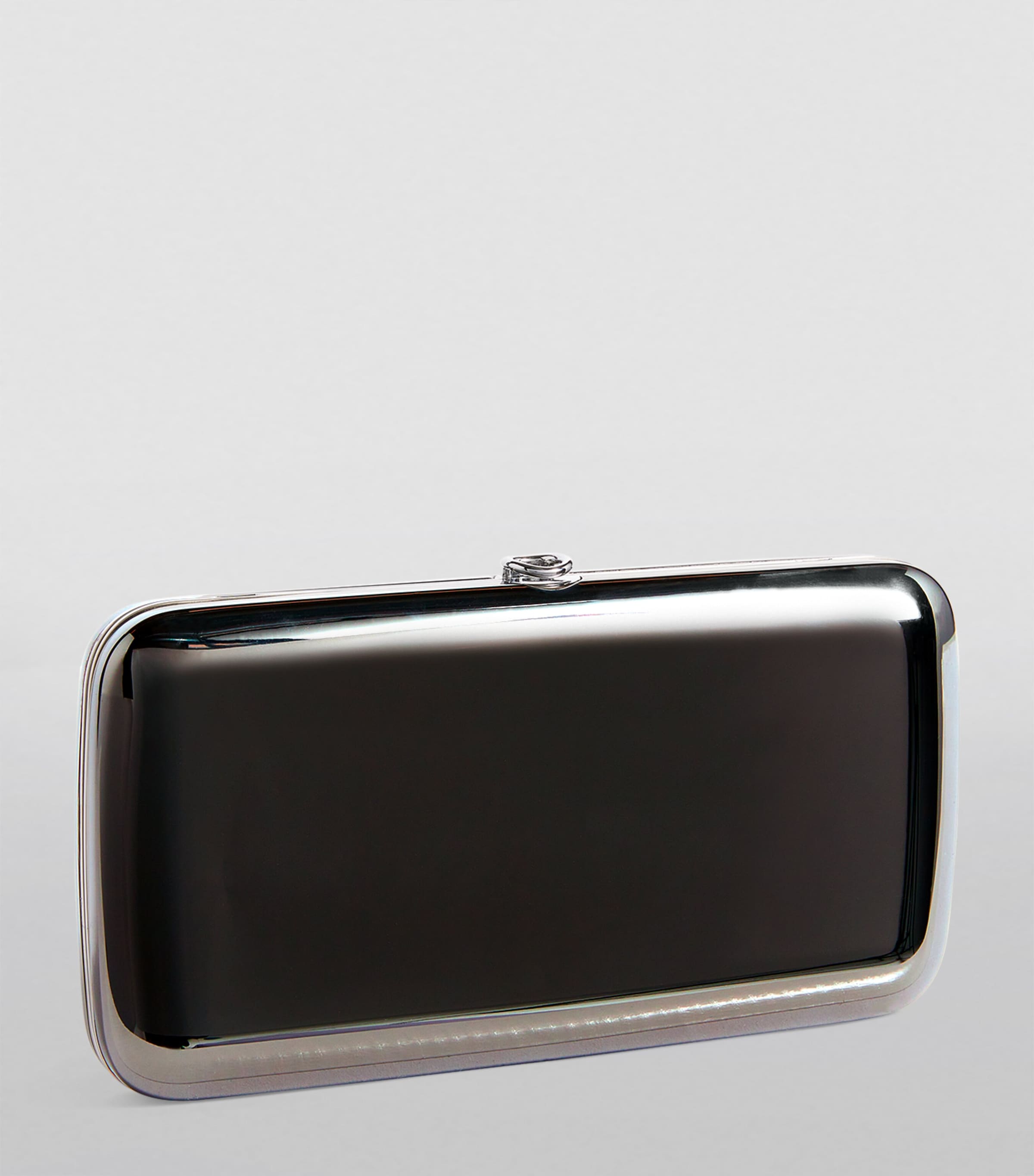 Finley Mirrored Clutch Bag MRD BLCK CHRME Image 2