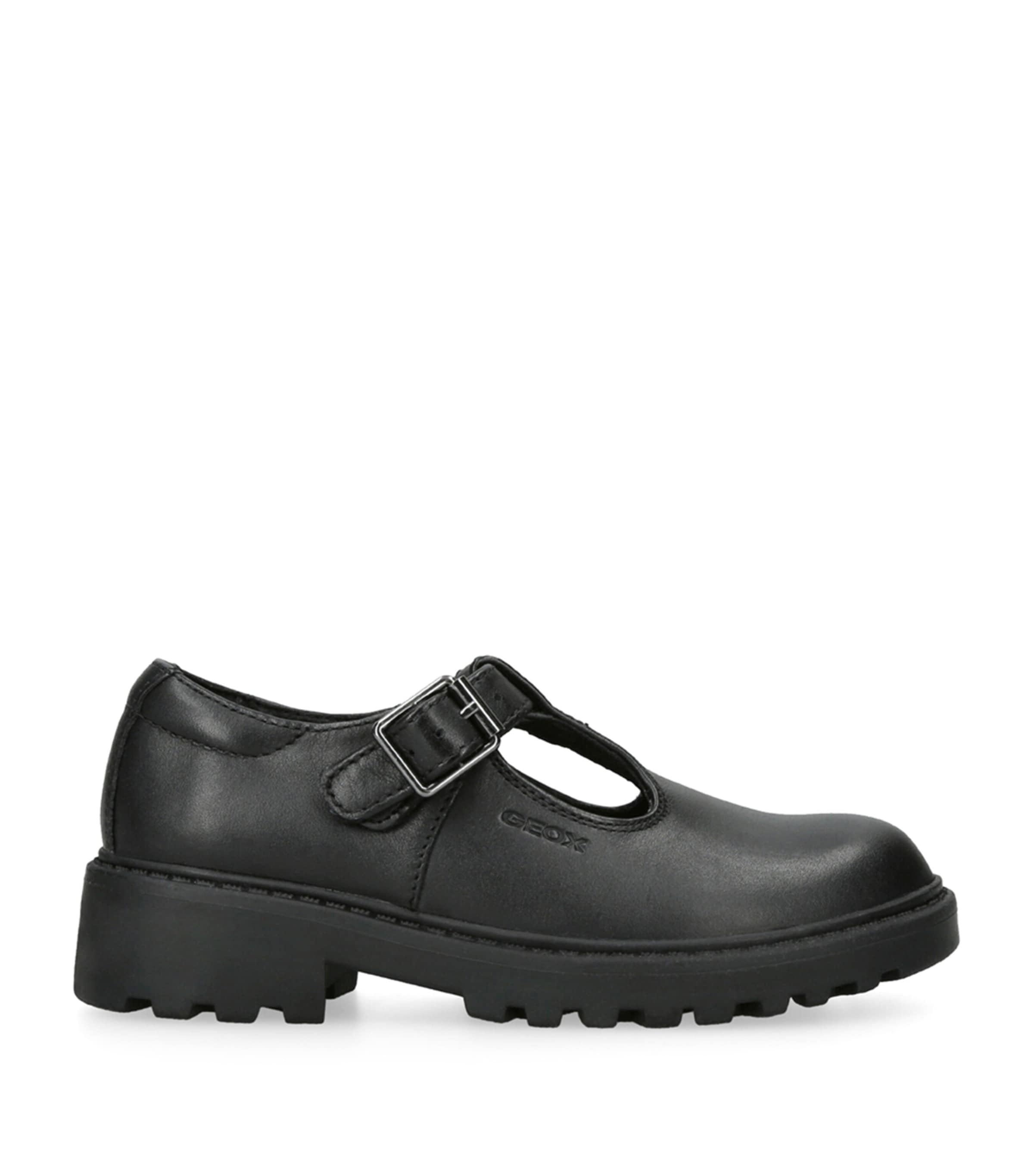 Leather Casey Mary Jane Shoes BLACK Image 1