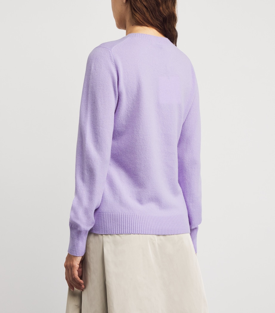 Cashmere Sweater 6819 LIGHT LILA Image 4