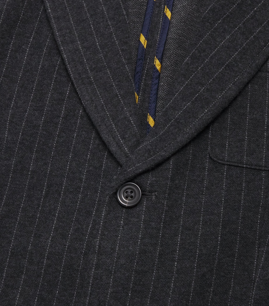 Cotton-Blend Blazer (2-7 Years) NAVY/STRIP Image 3