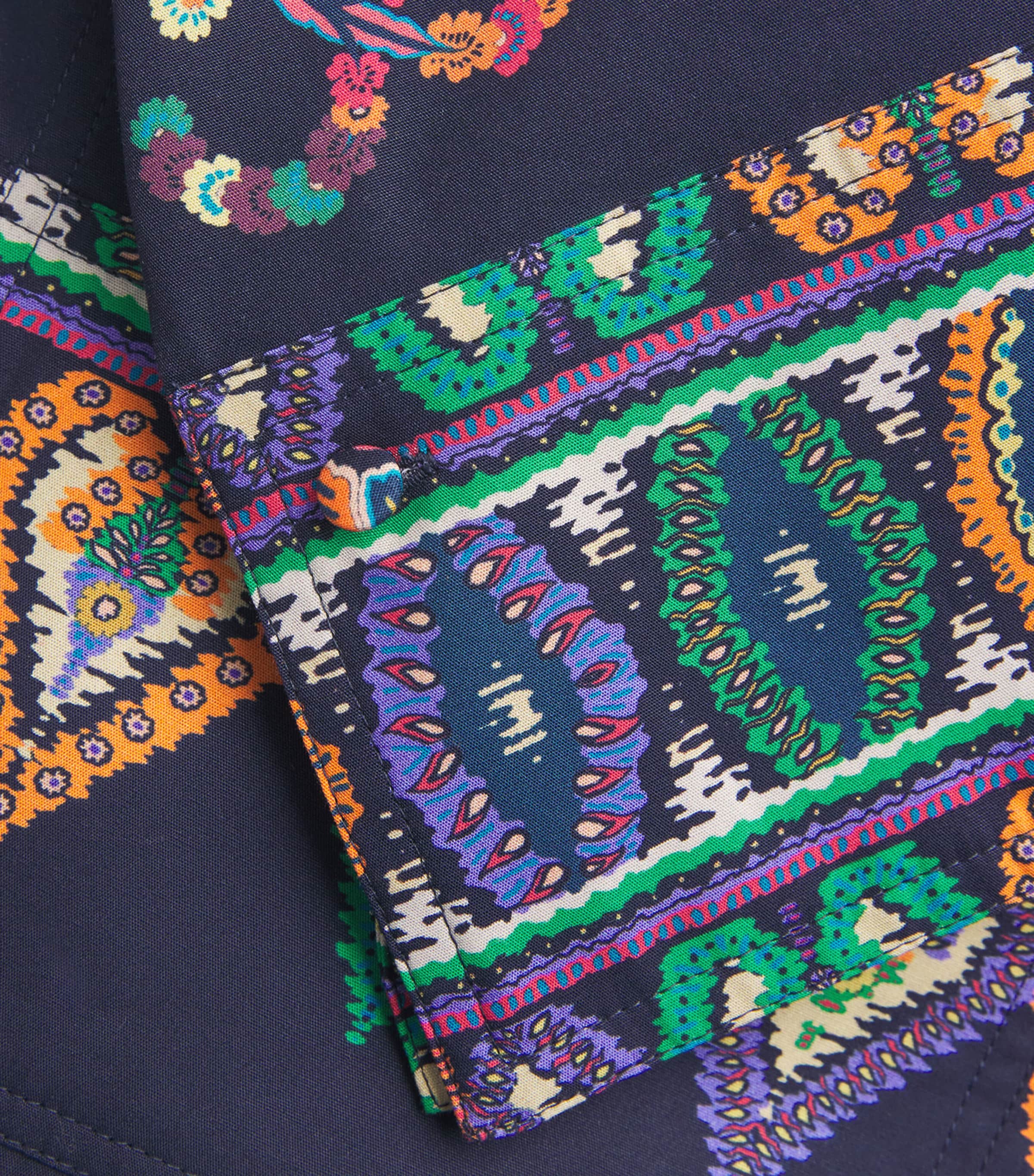 Cotton Paisley Maxi Dress X0883 Image 5